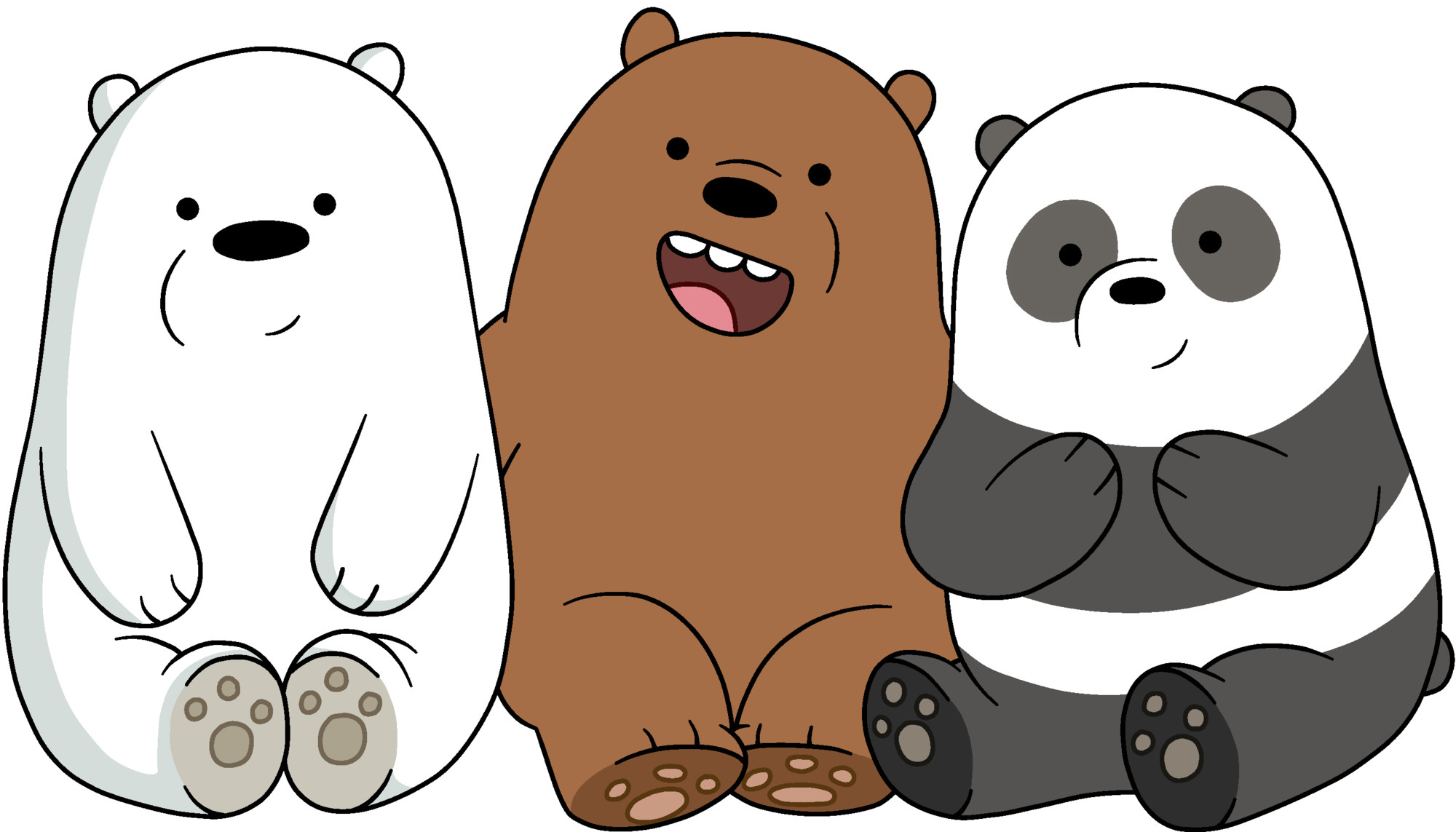 General 2000x1143 cartoon We Bare Bears bears