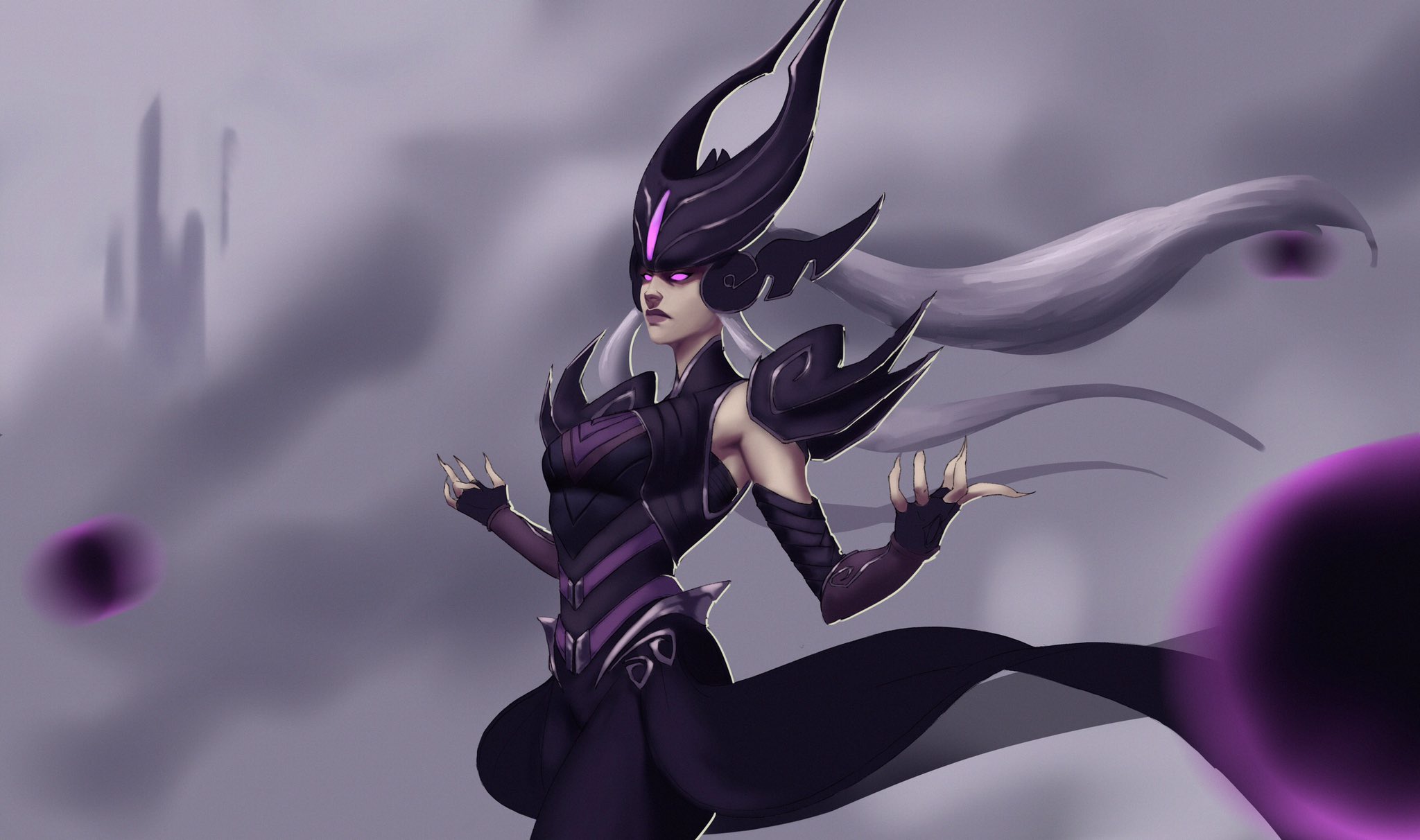 General 2048x1212 League of Legends Syndra (League of Legends) Imanol Pagola Riot Games video game characters