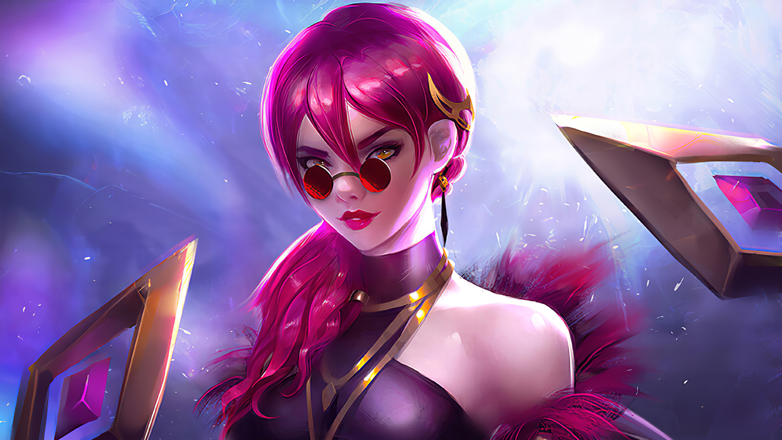 General 3268x1838 League of Legends Evelynn (League of Legends) Nixri video games video game characters video game girls Riot Games