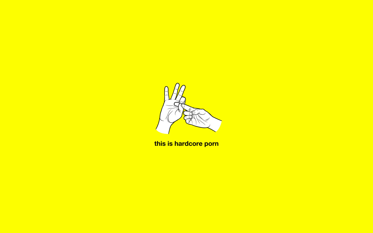 General 1440x900 yellow hands humor yellow background bright information hand gesture typography minimalism