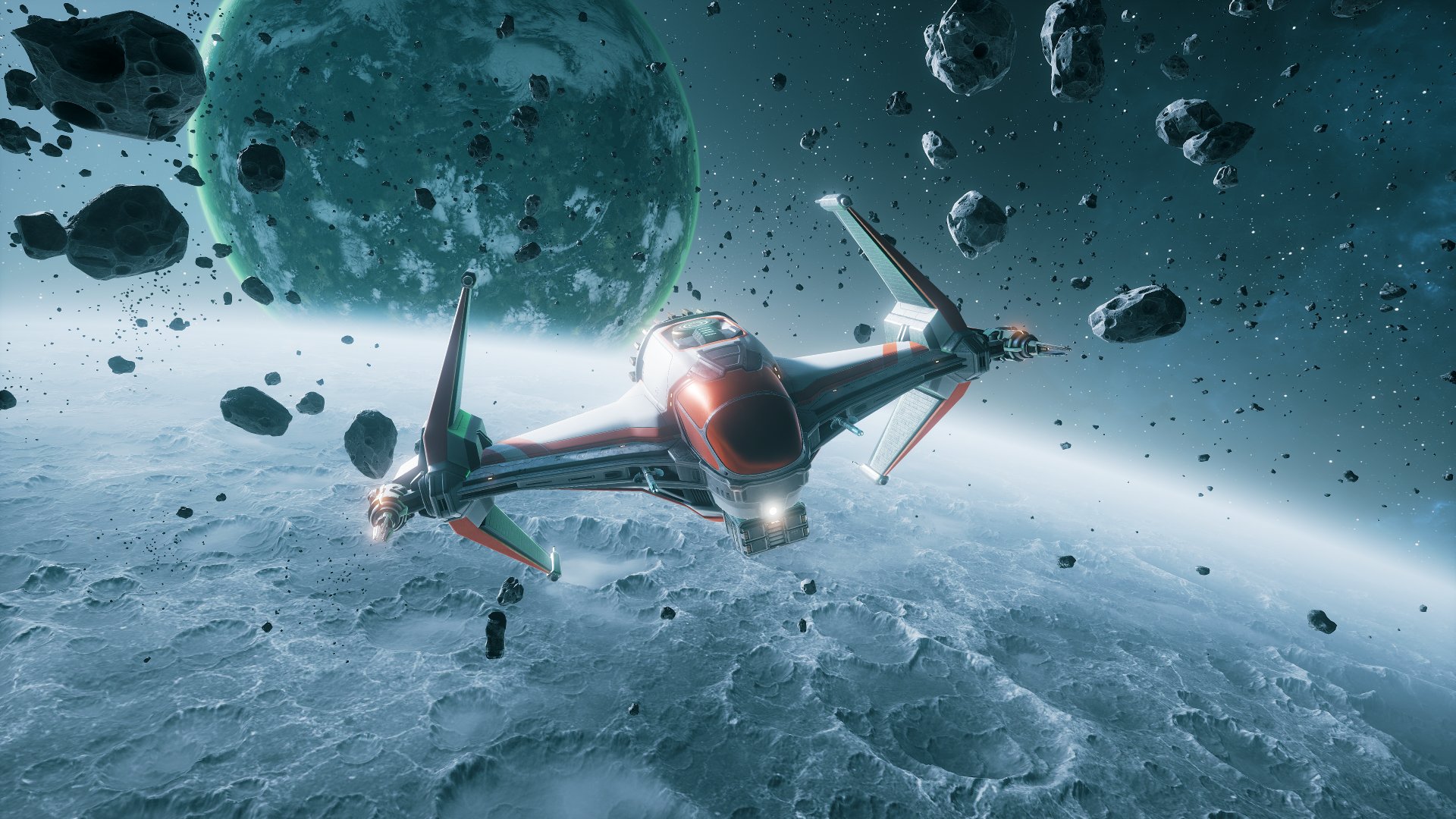 General 1920x1080 space spaceship planet science fiction everspace