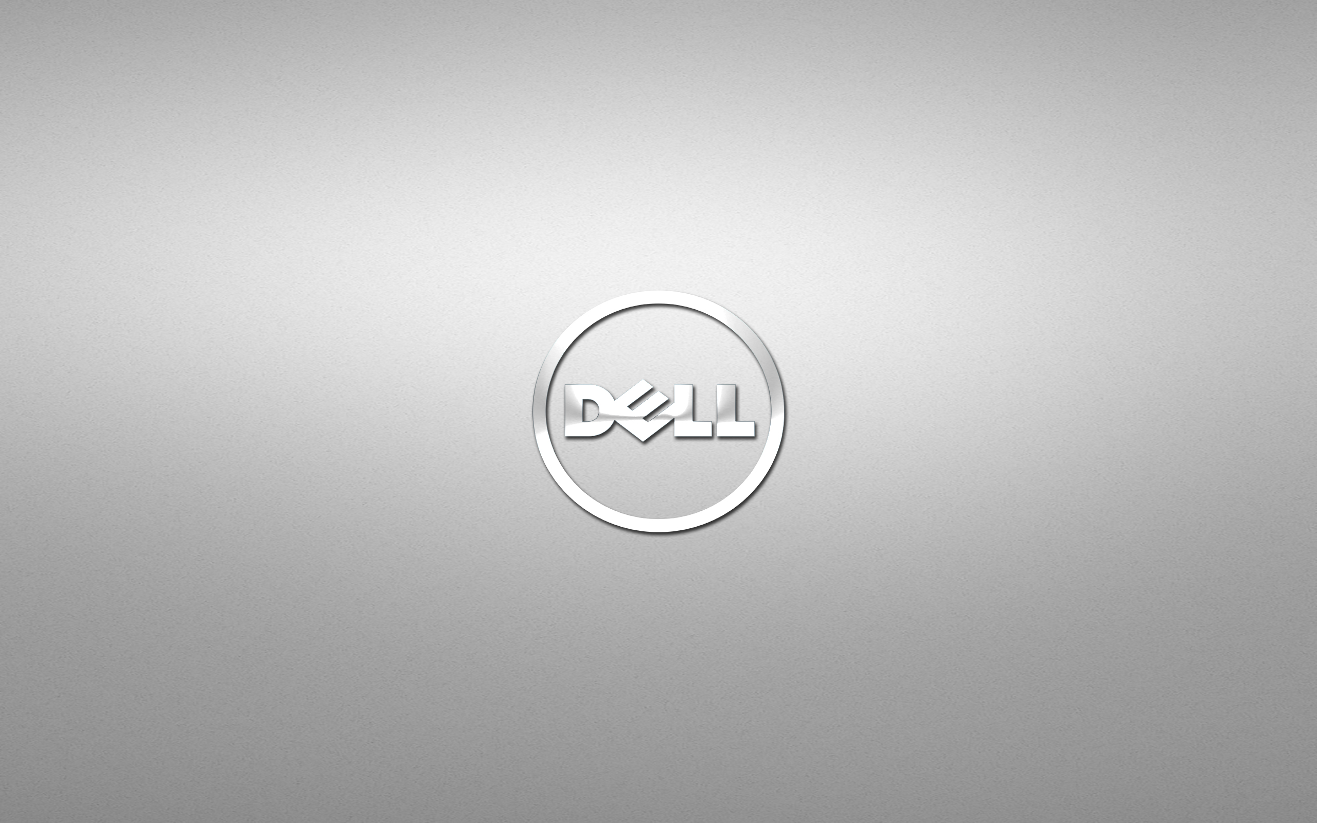 General 2560x1600 Dell logo digital art minimalism simple background