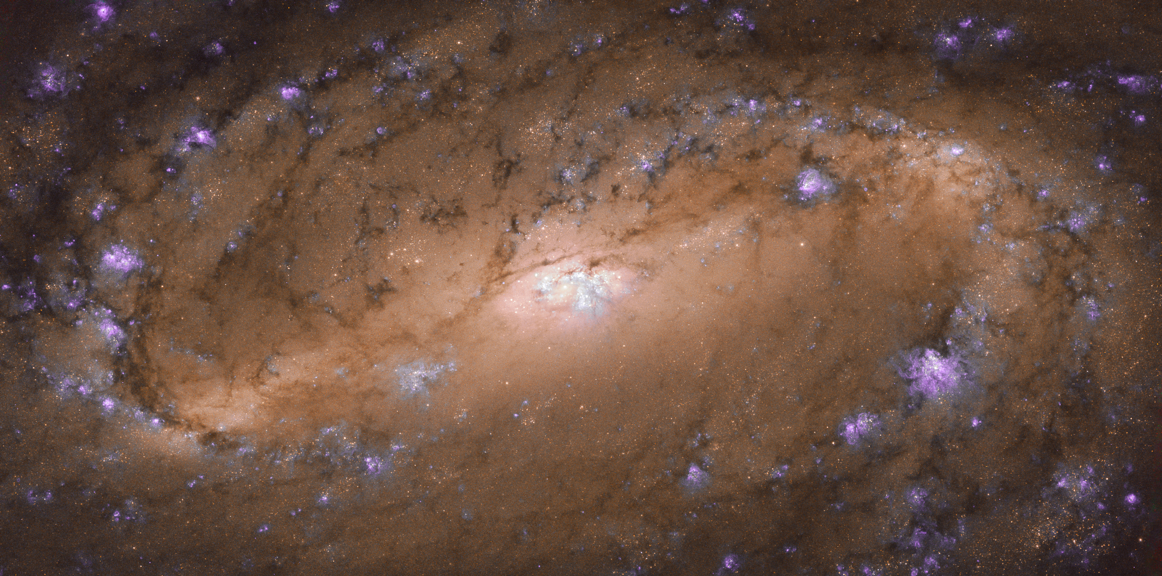 General 3945x1957 space NASA universe galaxy Hubble stars digital art space art Hubble Deep Field
