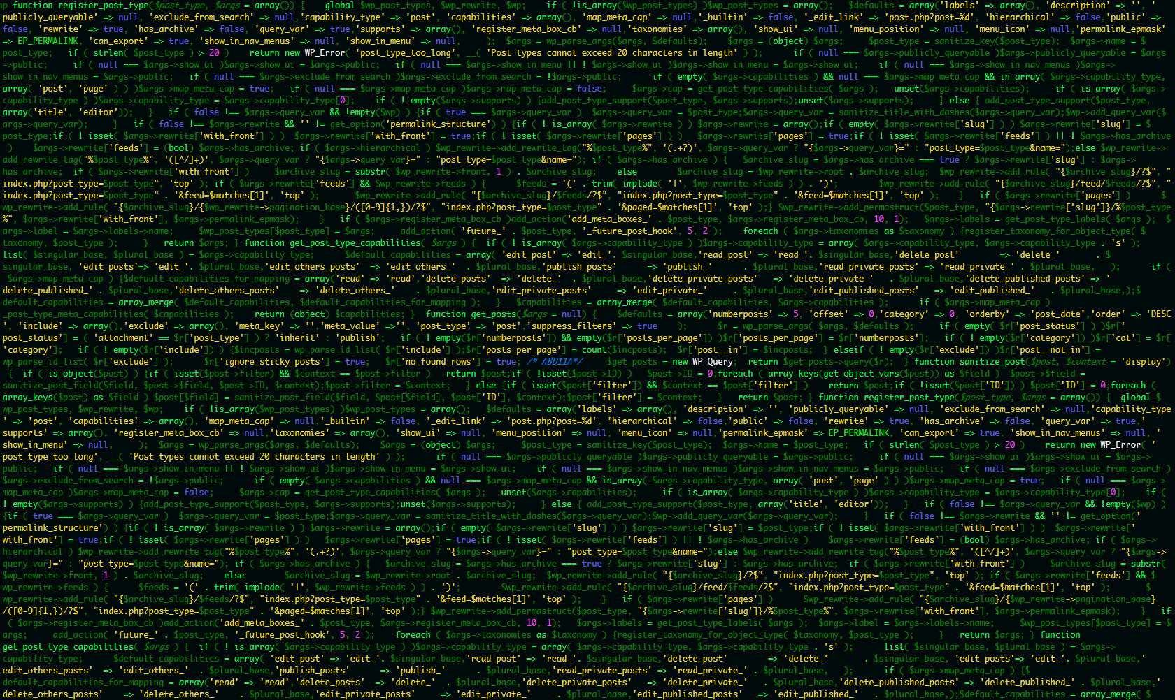 General 1680x1002 computer code programming PHP syntax highlighting hacking green minimalism