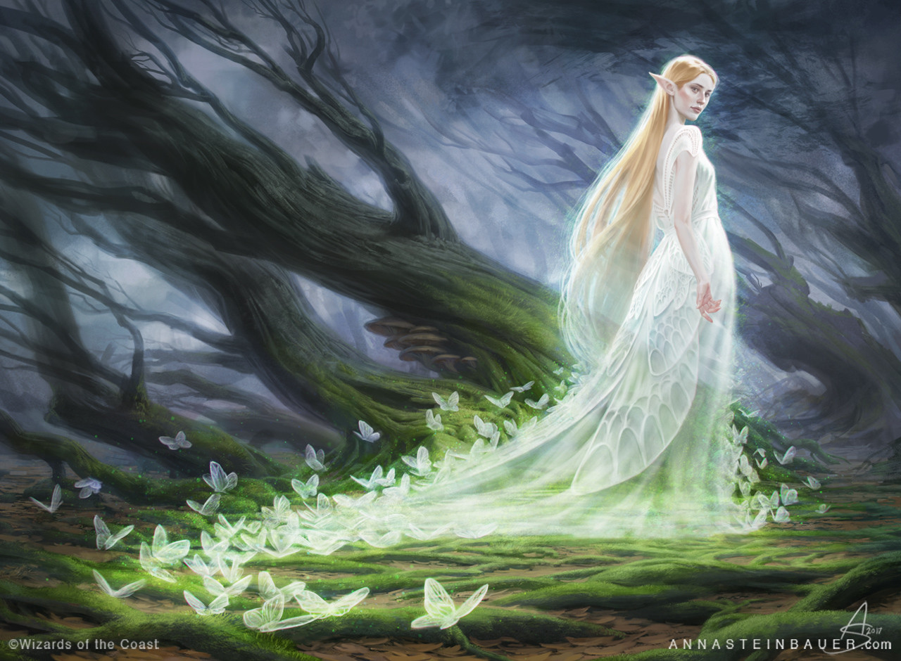 Anime 1280x940 fantasy art fantasy girl Fairy Tail white blonde butterfly