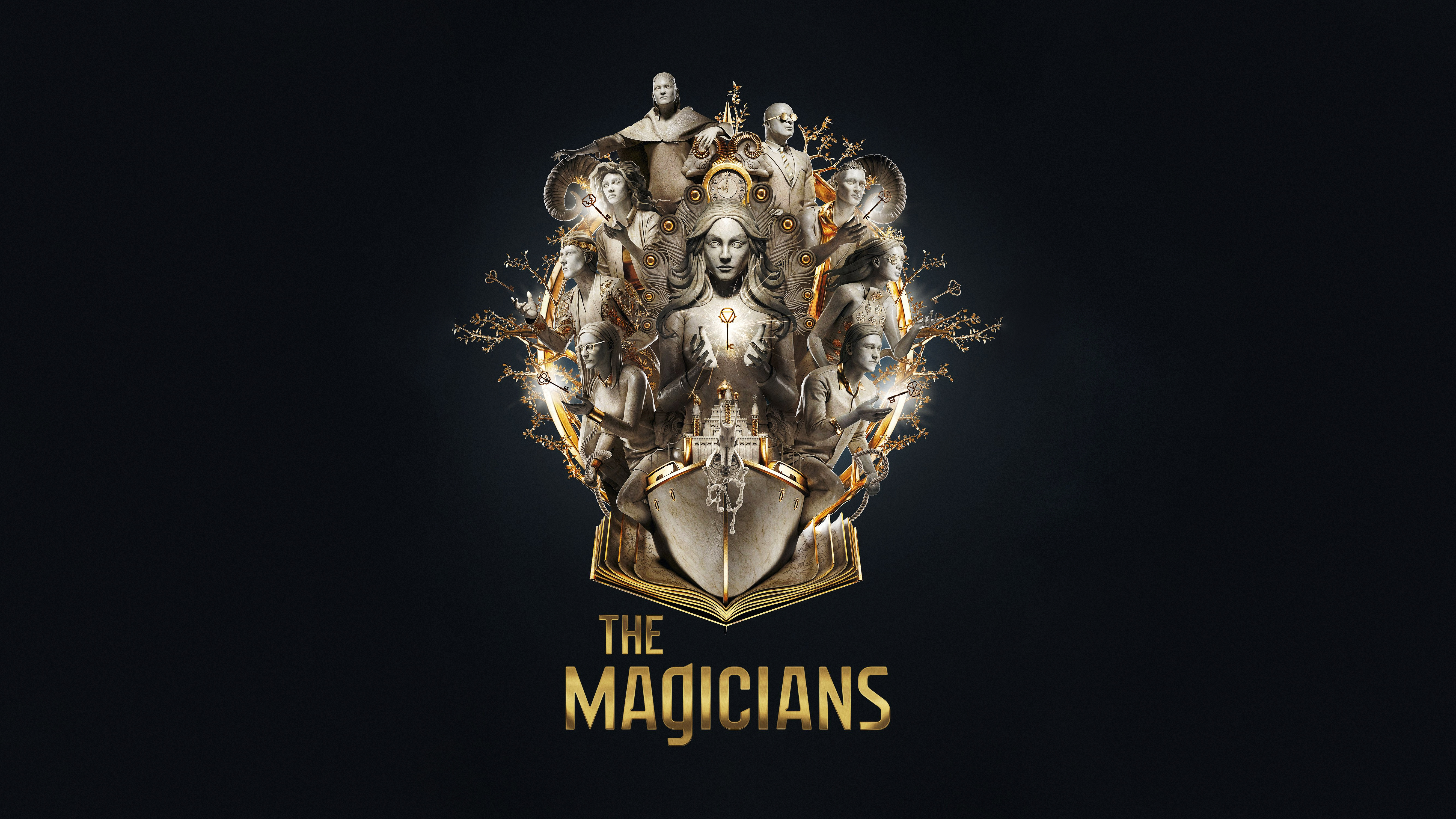General 5334x3000 The Magicians simple background black background TV series