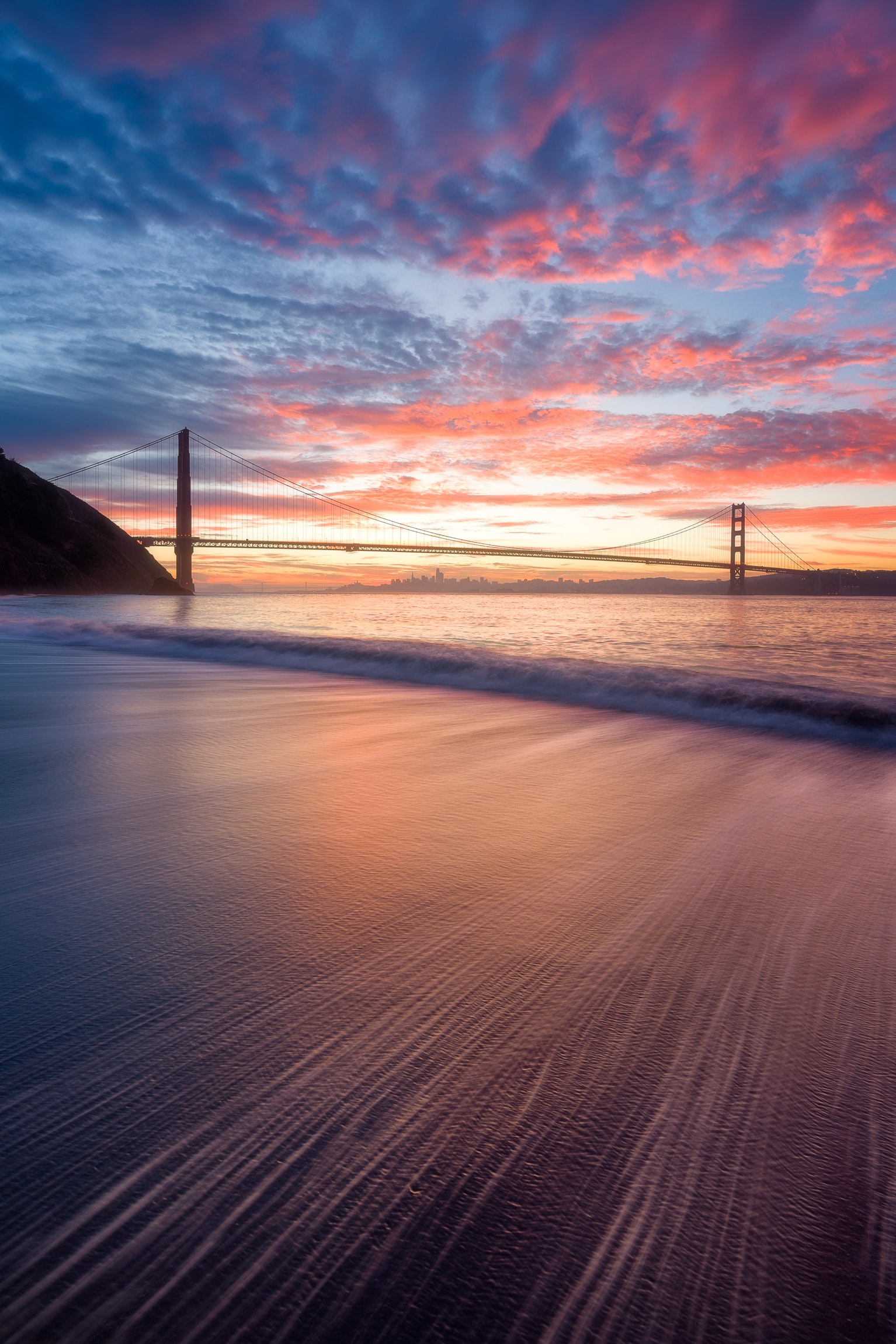General 1534x2301 nature water bridge sky sunrise beach San Francisco