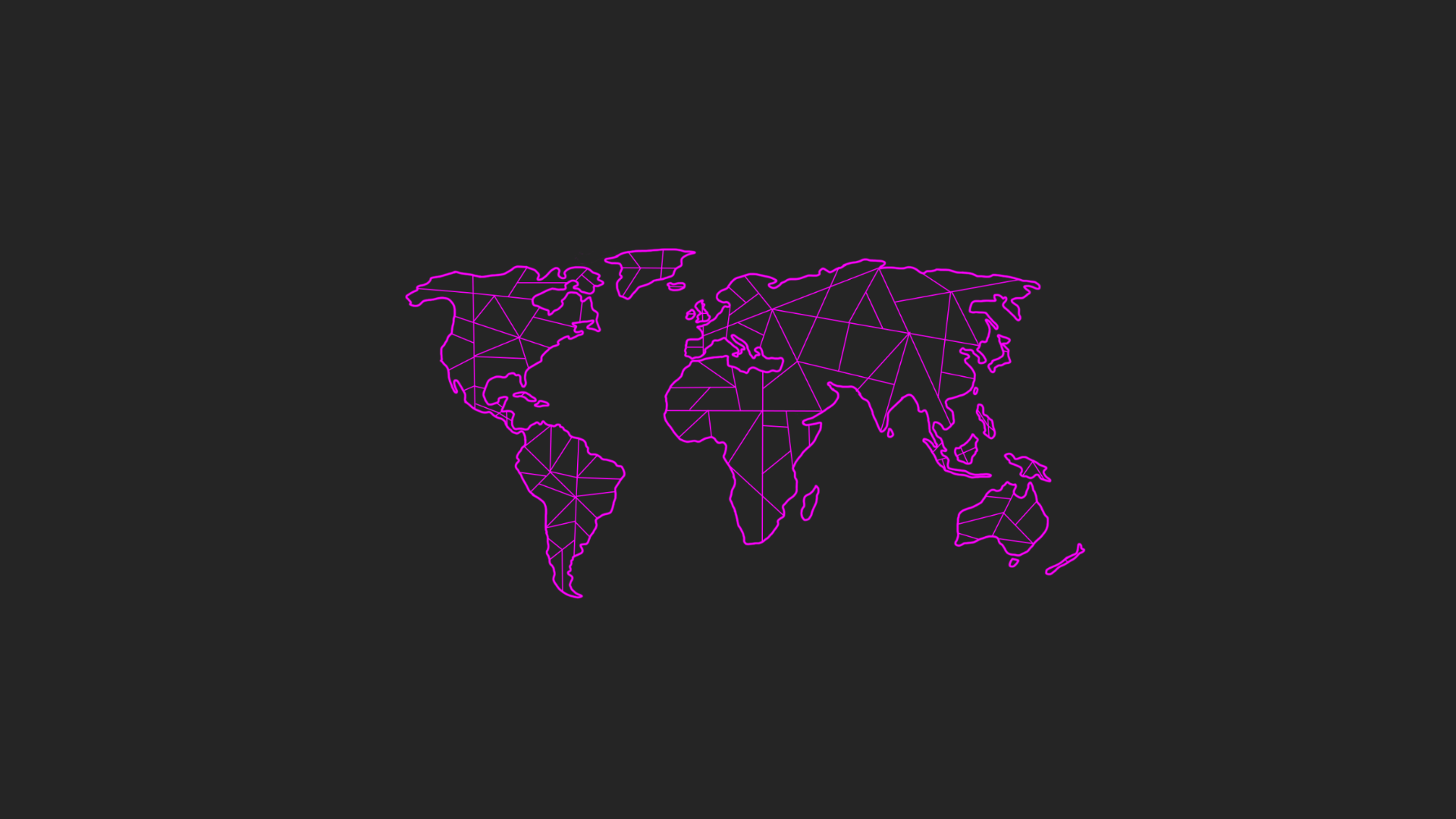 General 1920x1080 world lines map minimalism purple magenta