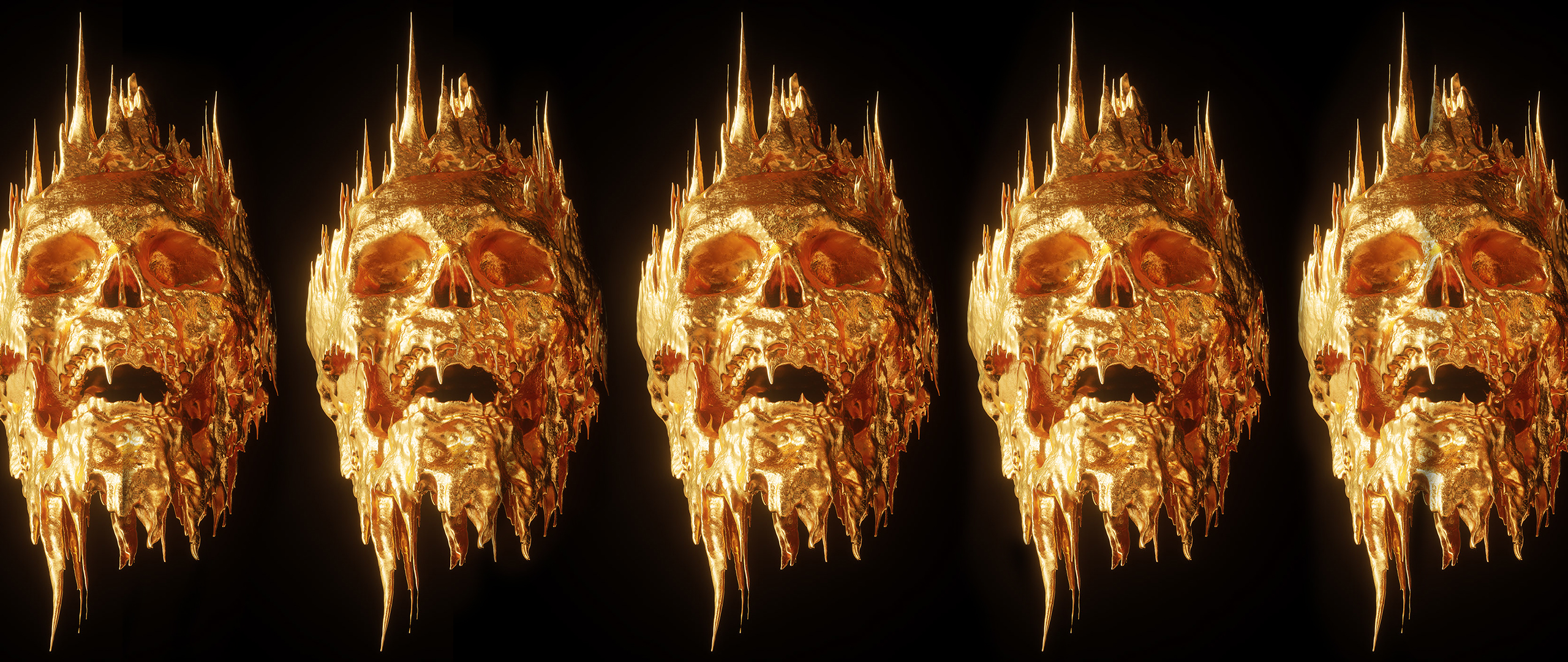 General 2560x1080 billelis skull artwork