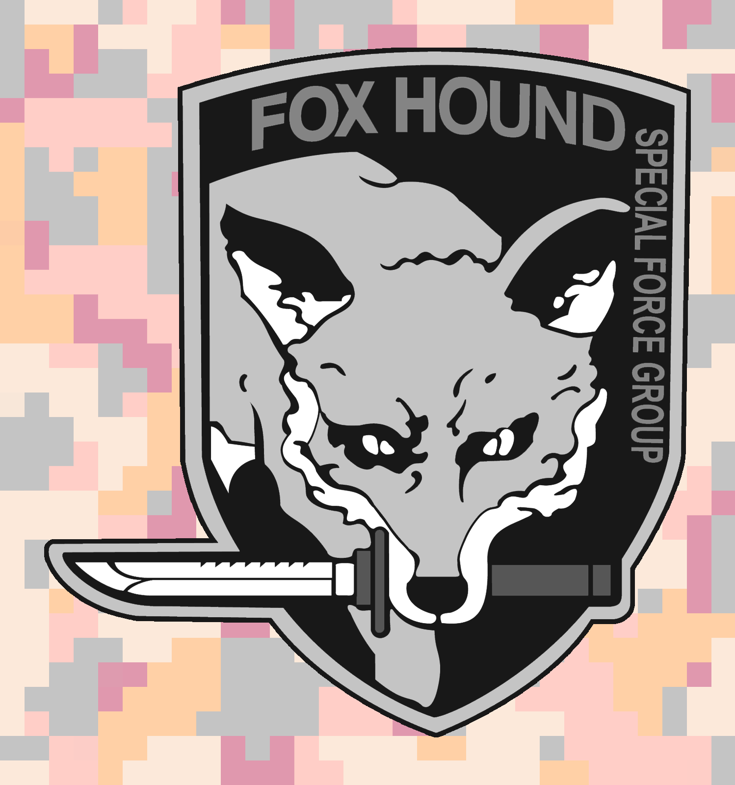 orginal foxhound logo wallpaper