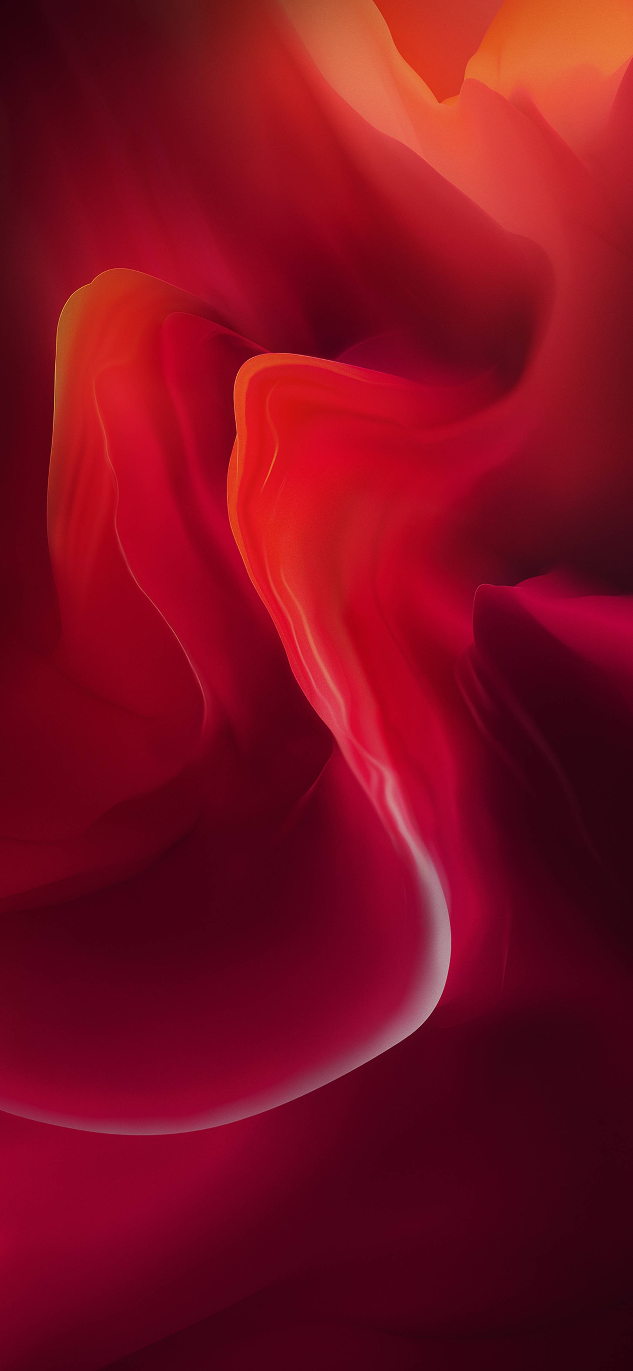 General 2160x4680 red artwork abstract
