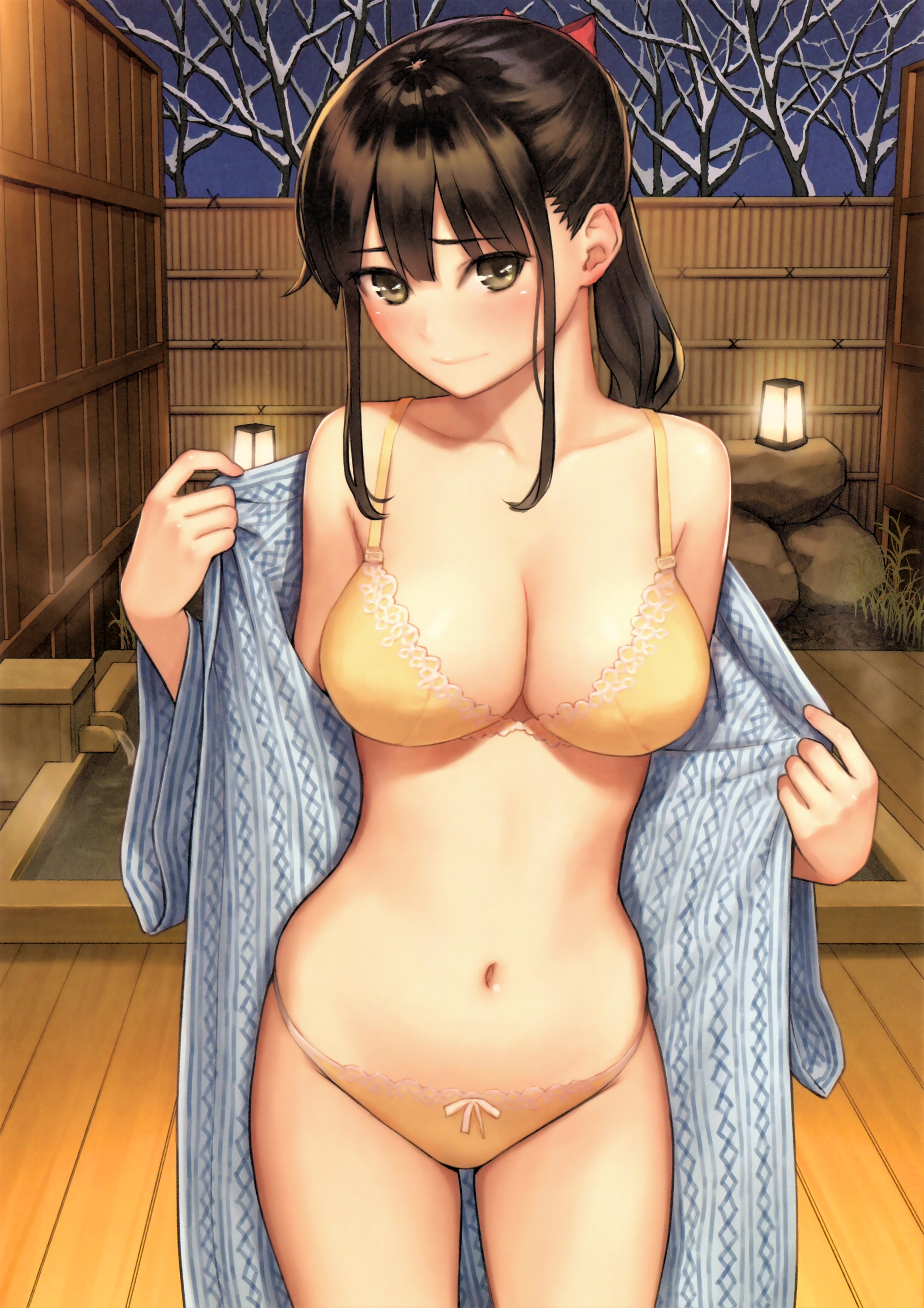 Anime 3910x5536 anime girls portrait display underwear big boobs anime homunculus (artist)