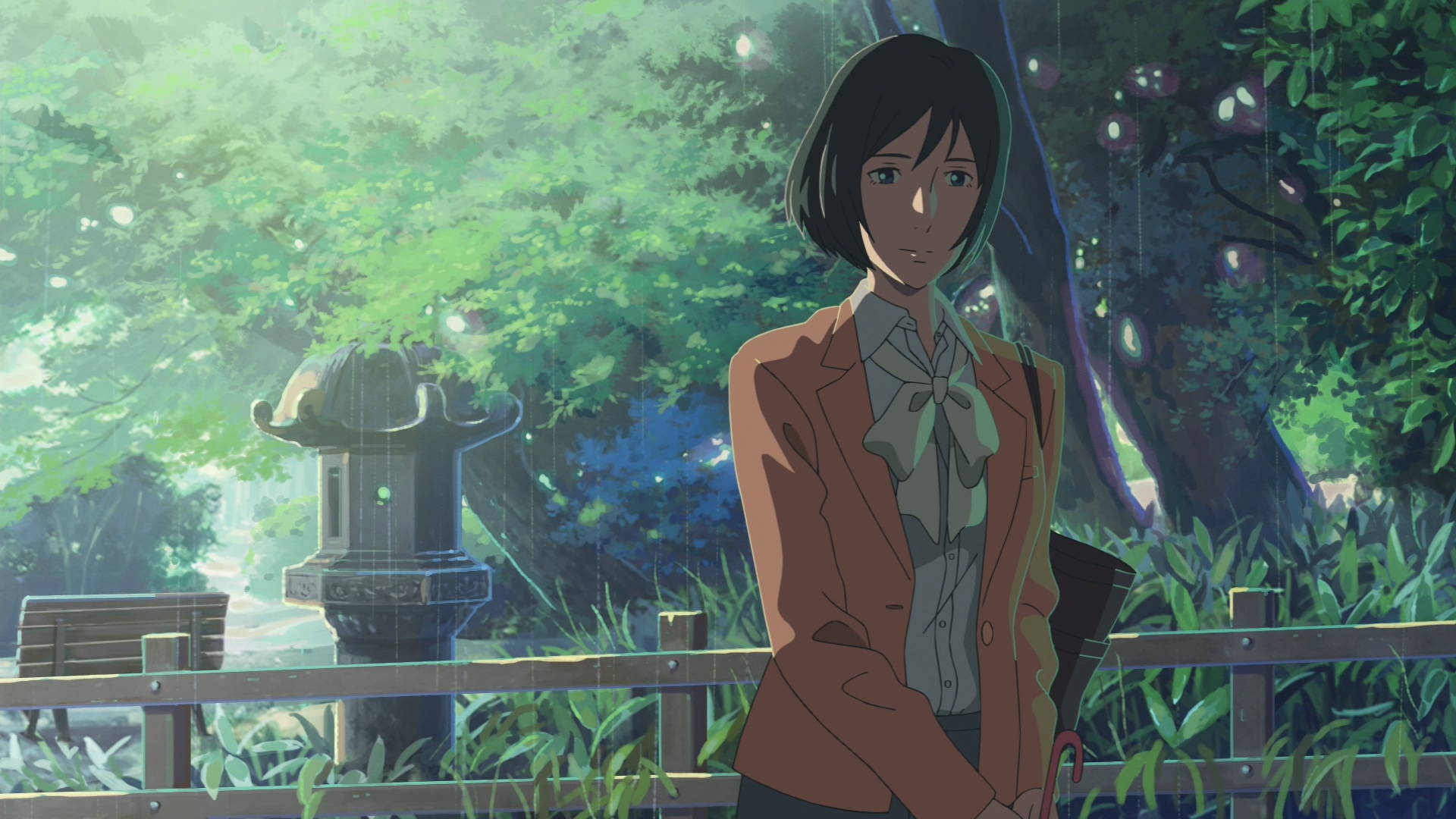 Anime 1920x1080 The Garden of Words anime Makoto Shinkai 
