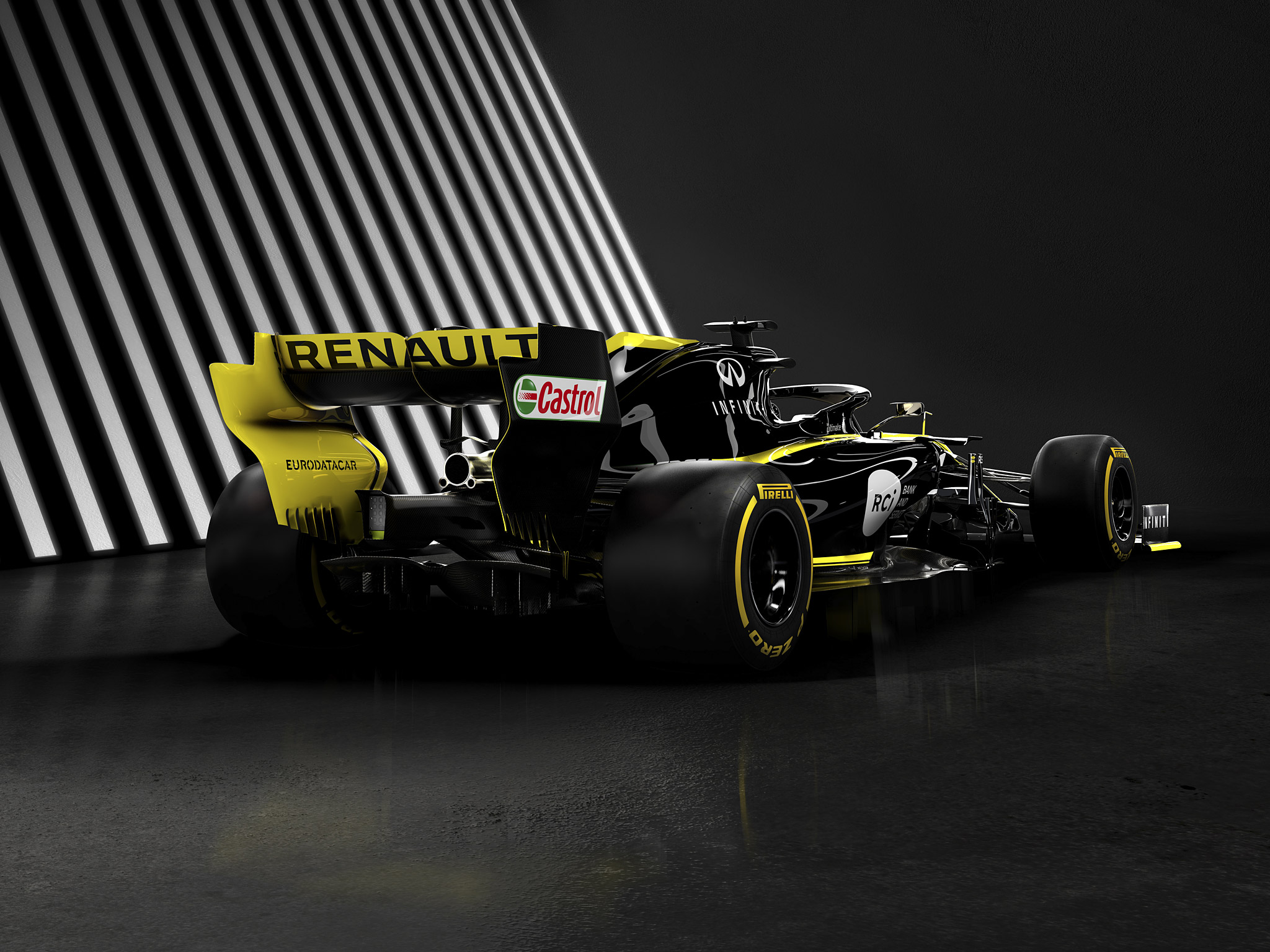General 2048x1536 renault r.s.19 Formula 1 car yellow Renault yellow cars race cars racing 2019 (year) formula cars livery French Cars