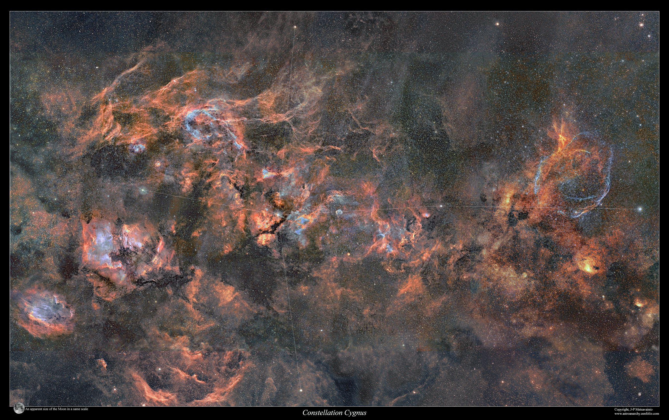 General 2709x1701 NASA astronomy Cygnus constellation space space art digital art