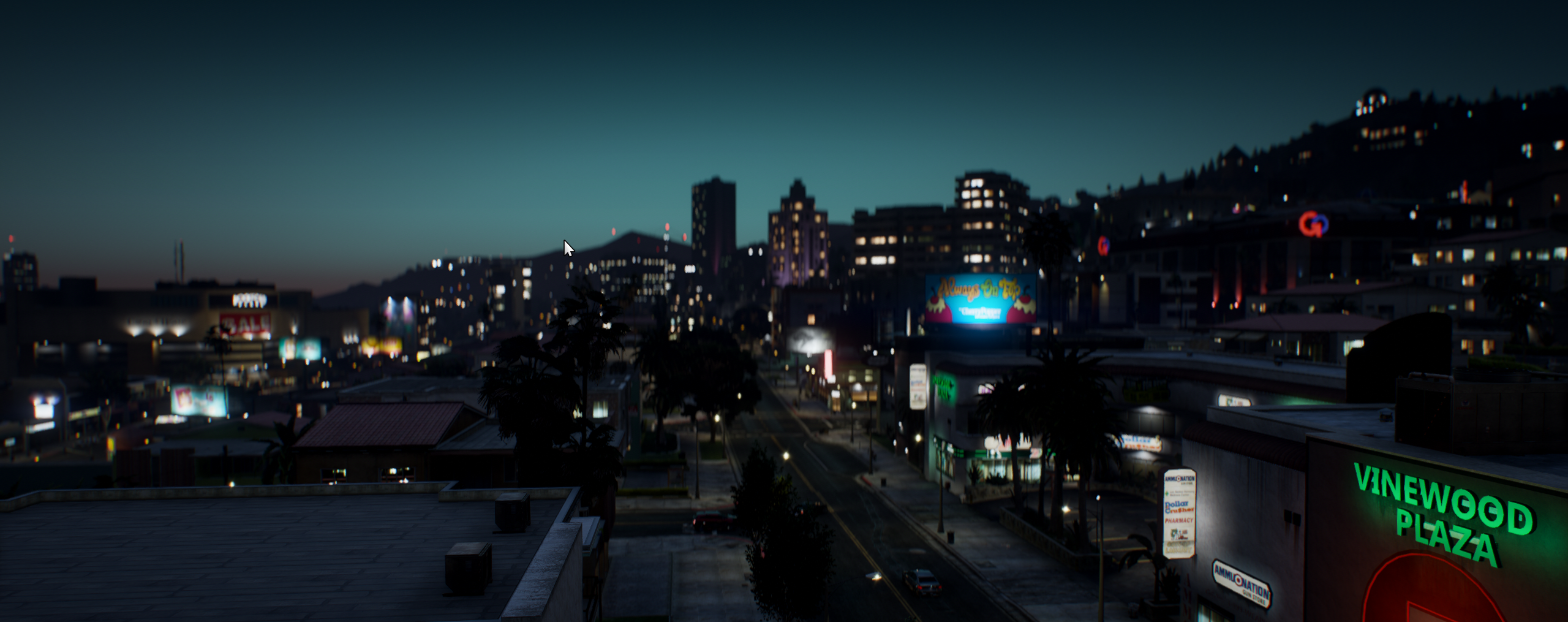 General 2560x1015 Grand Theft Auto Grand Theft Auto V city night