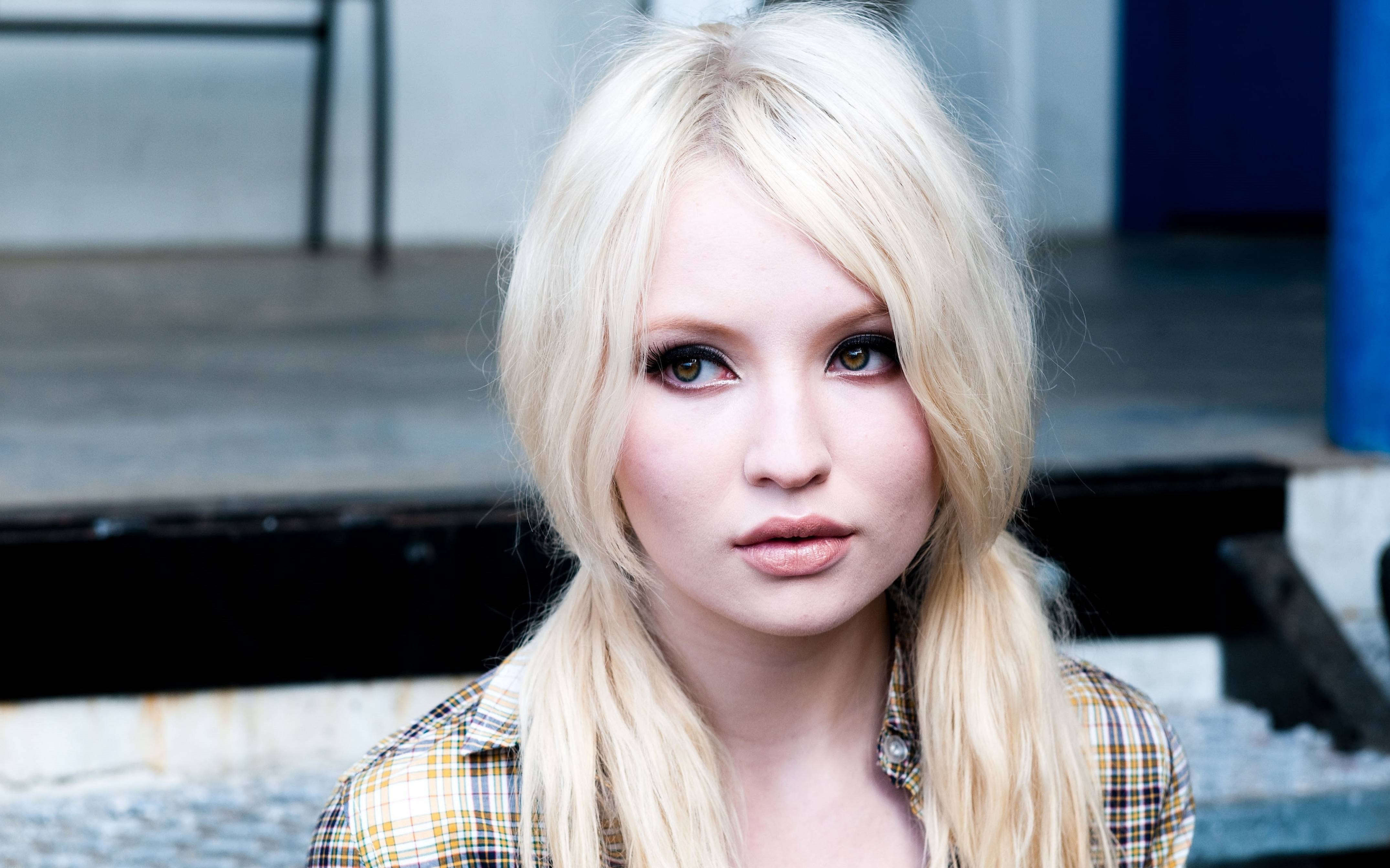 People 4300x2687 Emily Browning Sucker Punch women face blonde lips celebrity actress