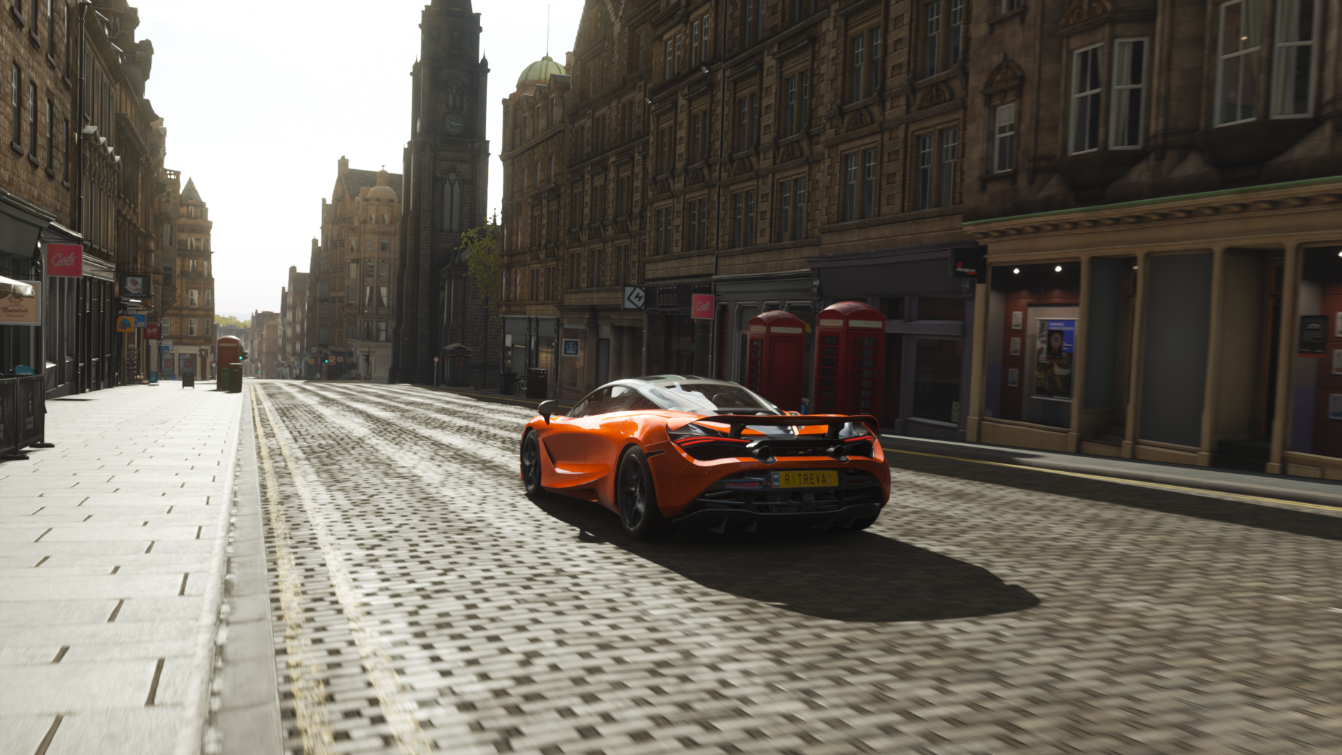 General 1920x1080 Forza Horizon 4 McLaren 720S video games car orange cars vehicle