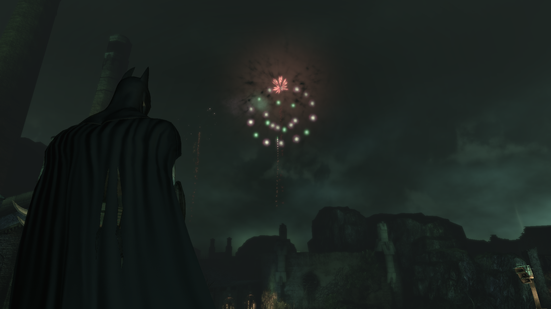 General 1920x1080 Batman: Arkham Asylum Batman video games PC gaming screen shot