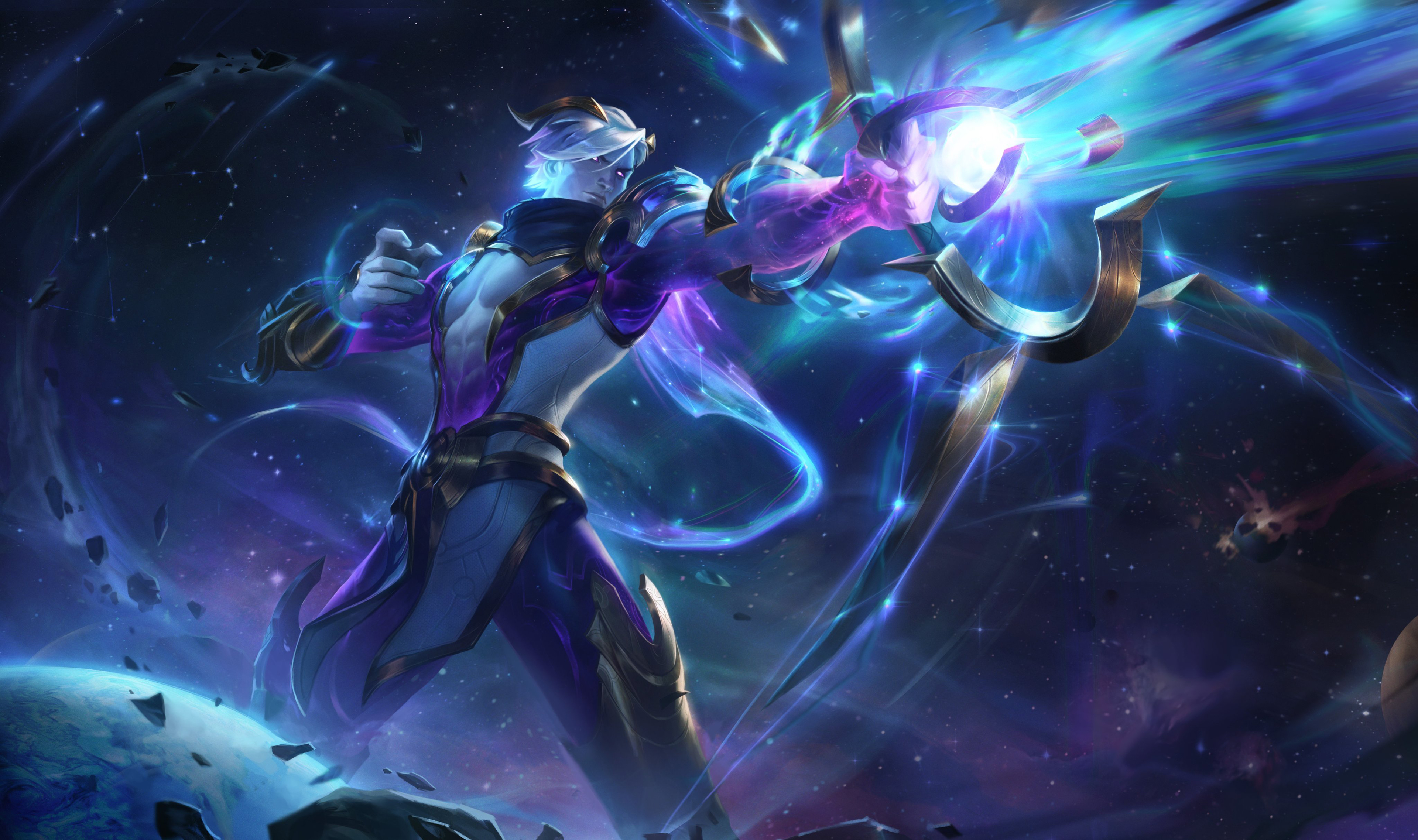 General 3840x2275 video game characters League of Legends Varus (League of Legends)