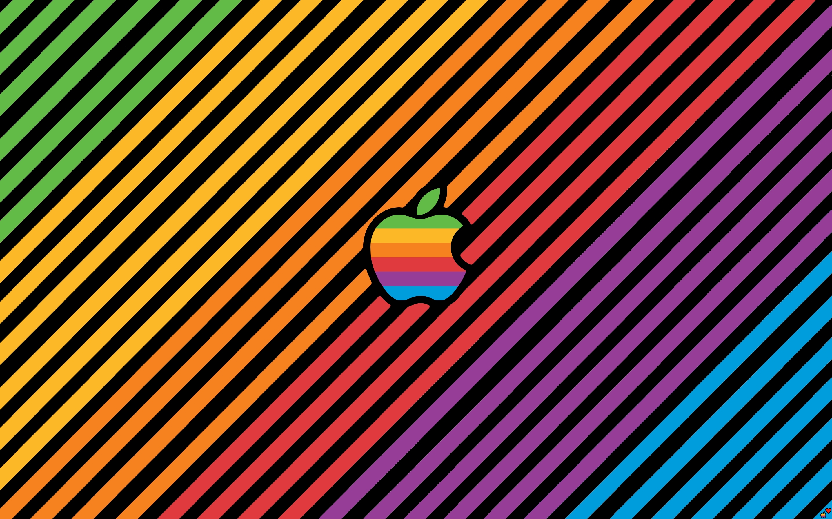 General 2870x1790 Apple Inc. logo colorful screen shot brand