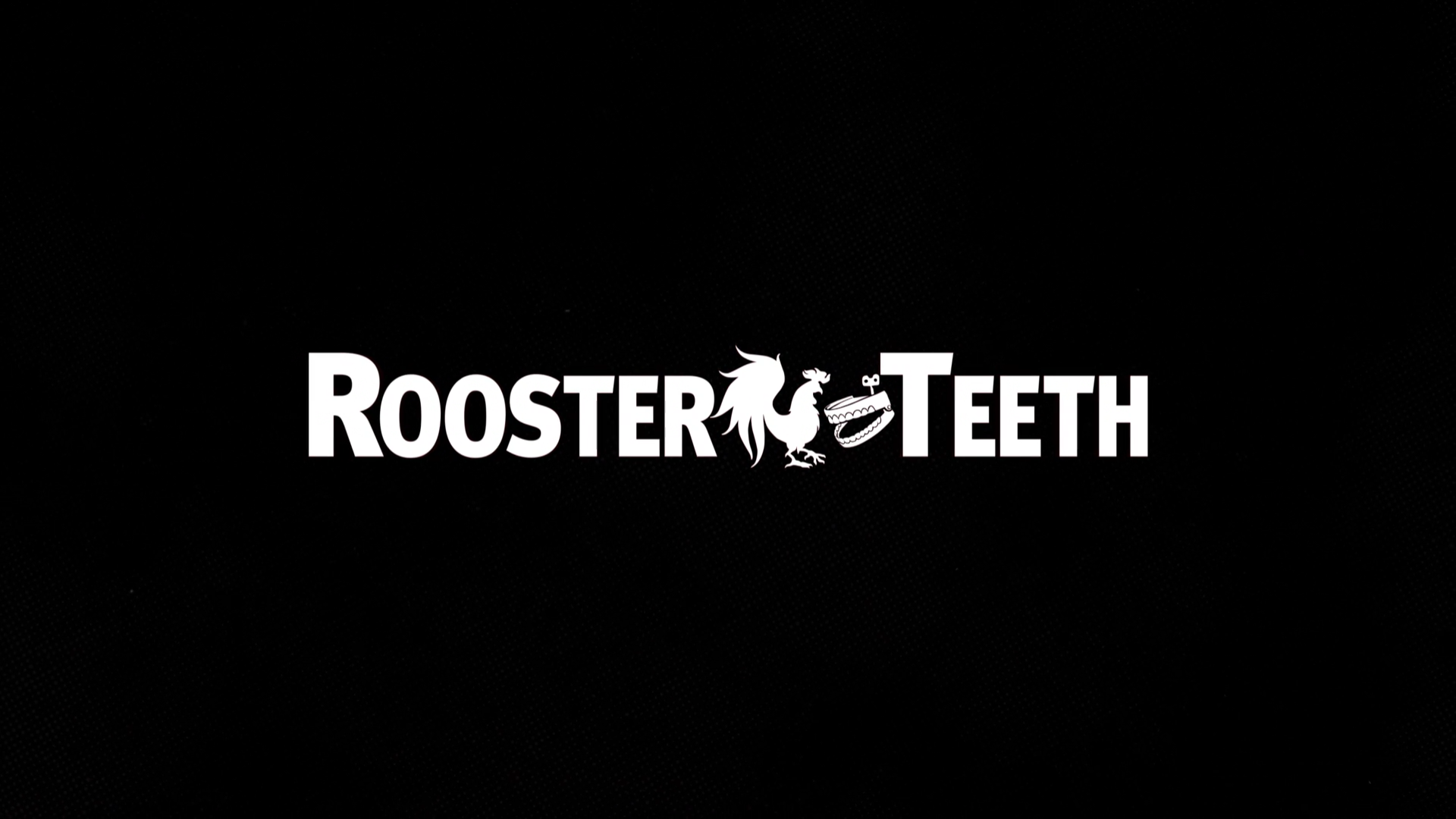General 1920x1080 Rooster Teeth black Youtuber minimalism black background title logo simple background roosters animals company text