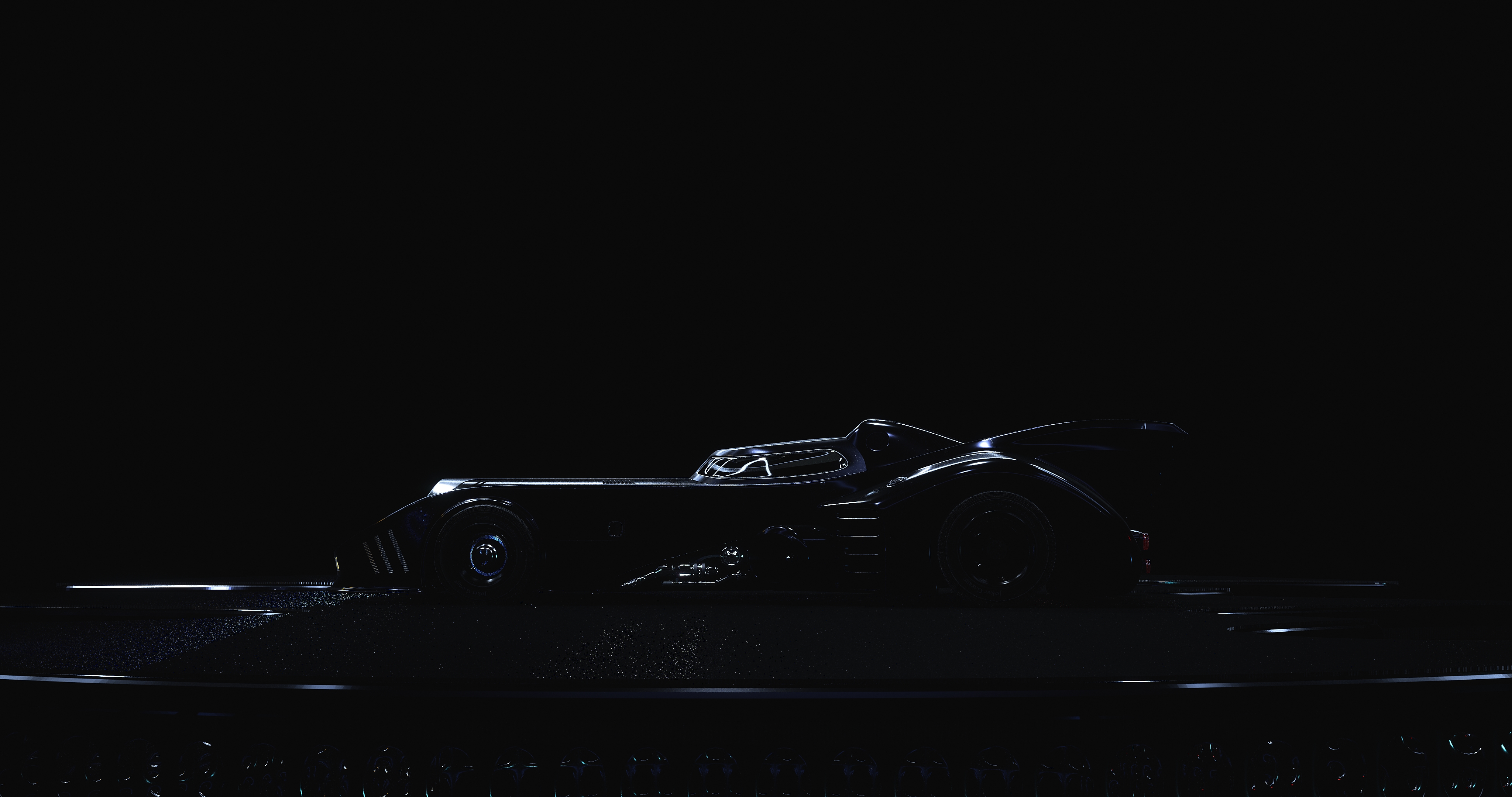 General 4096x2160 Batman (1989) Batman (2021) Batmobile dark background car wheels vehicle engine tires custom-made