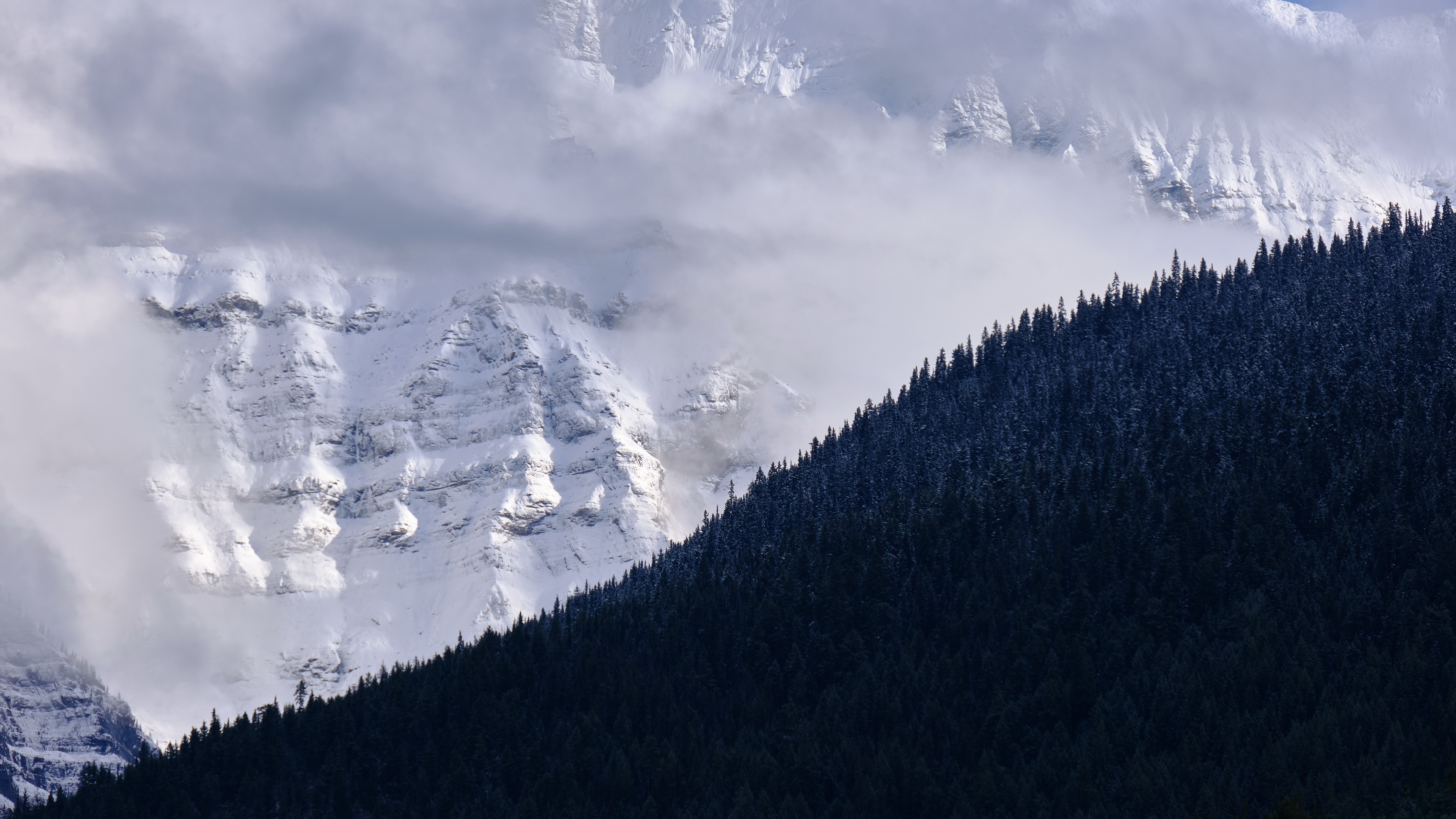 General 3840x2160 nature landscape mountains snow ice snowy peak snowy mountain