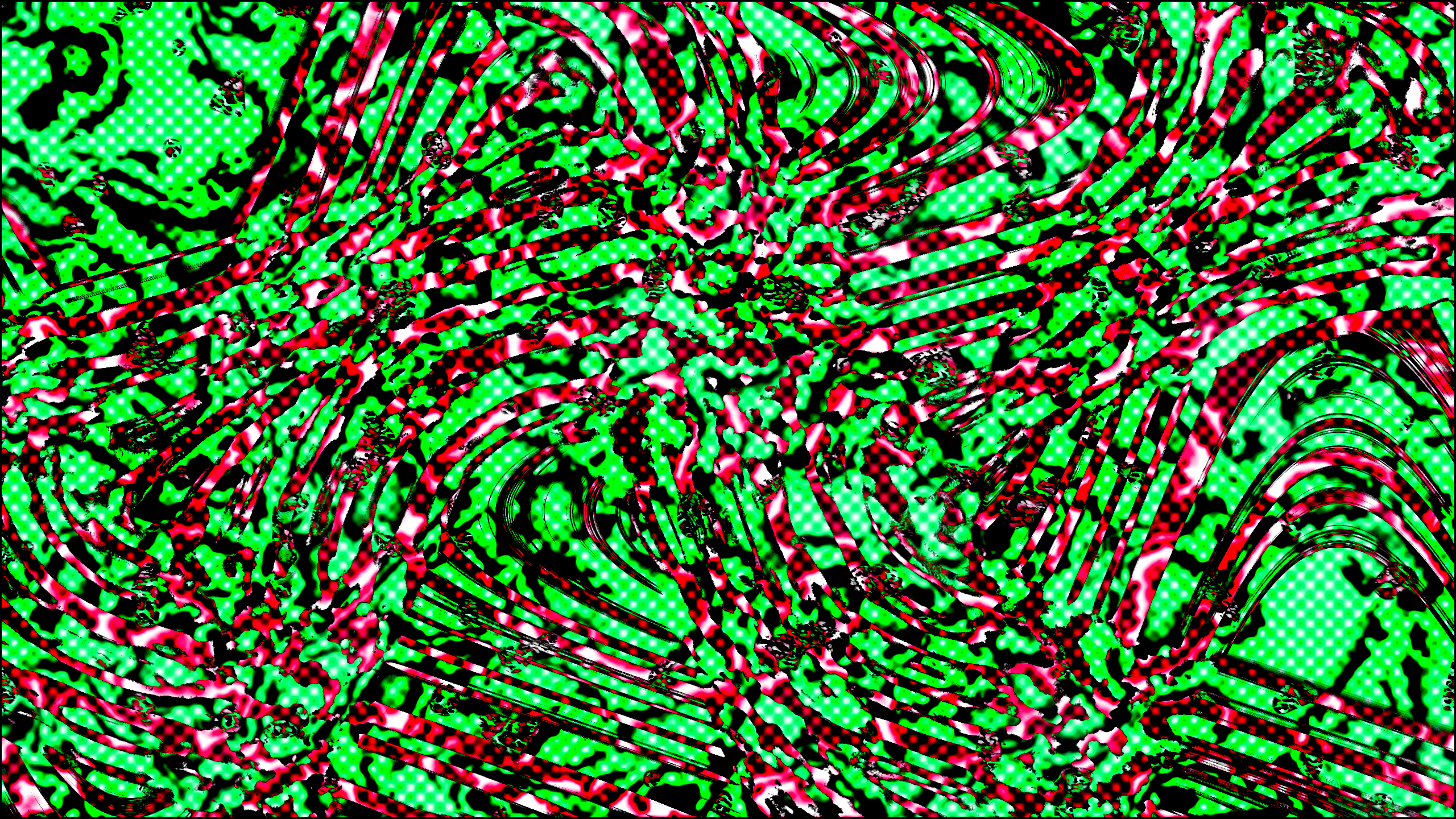 General 2560x1440 abstract digital art trippy brightness watermelons