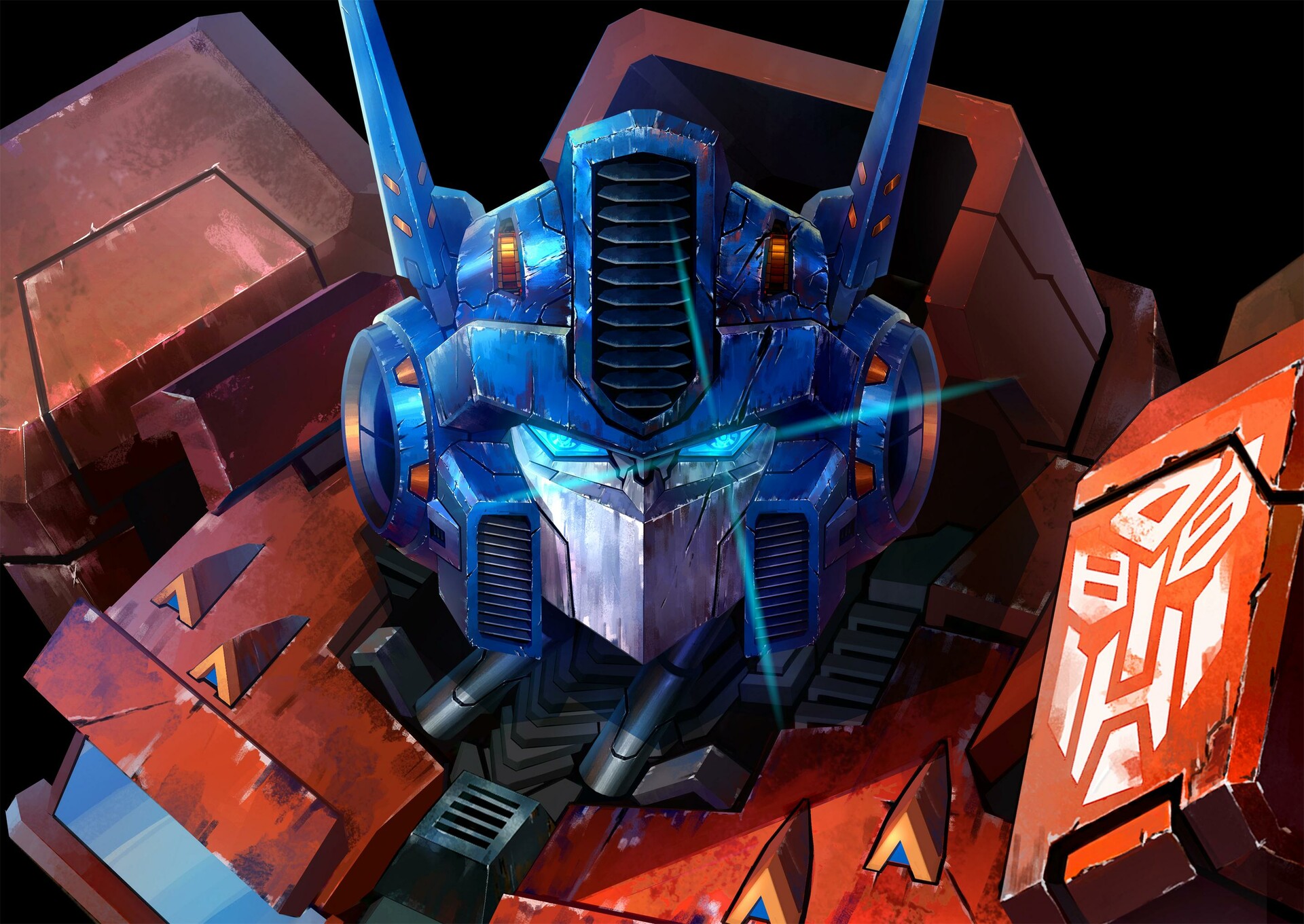 General 1920x1361 ArtStation Transformers robot science fiction Optimus Prime Autobots Hasbro