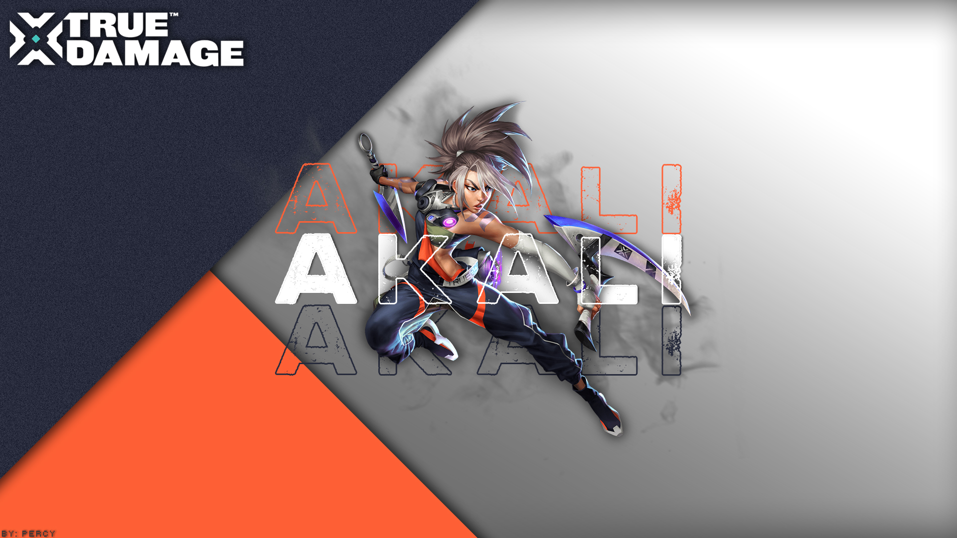 General 1920x1080 True Damage League of Legends Akali (League of Legends) video game characters