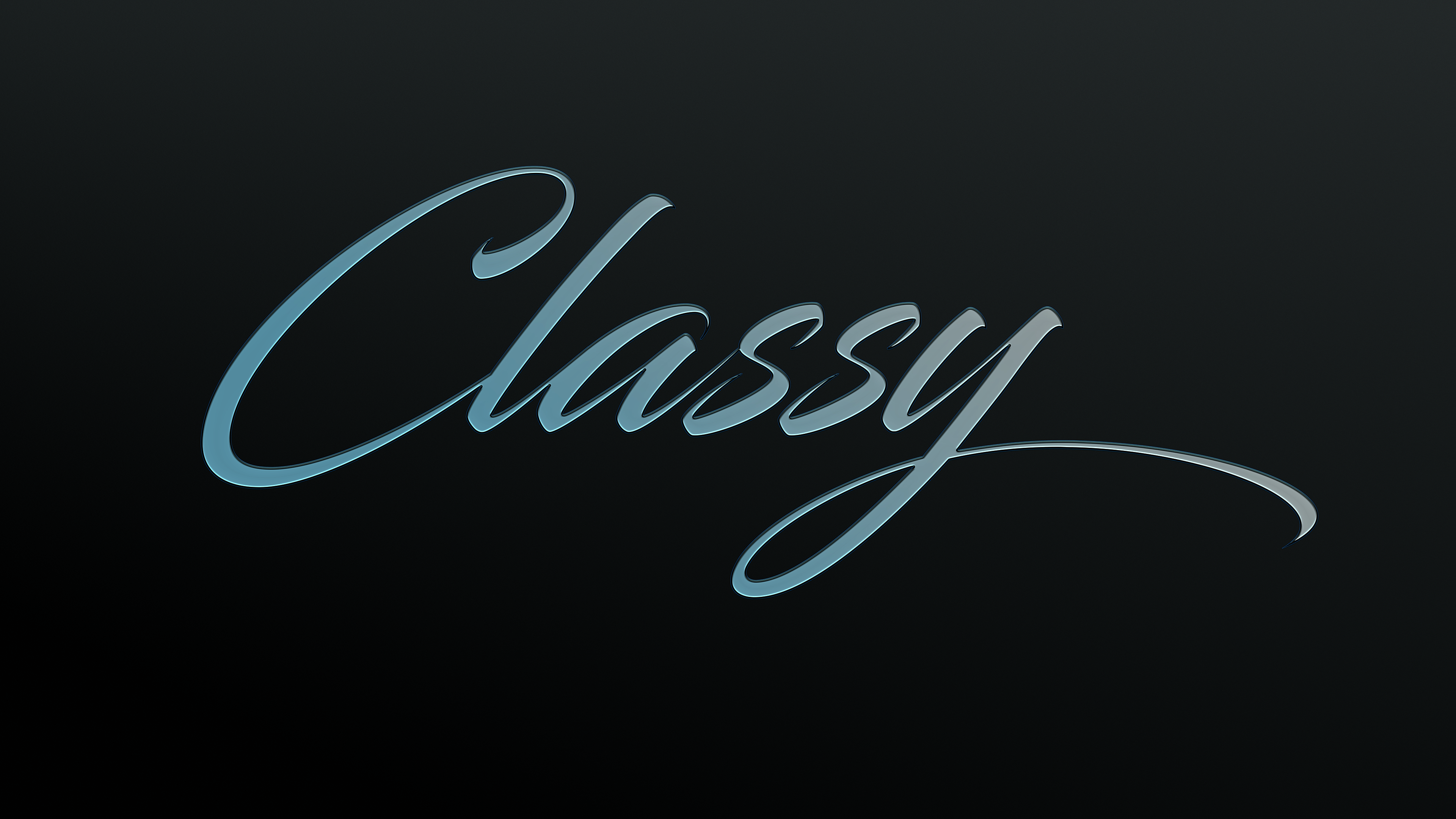 General 3840x2160 classy custom typography digital art simple background text