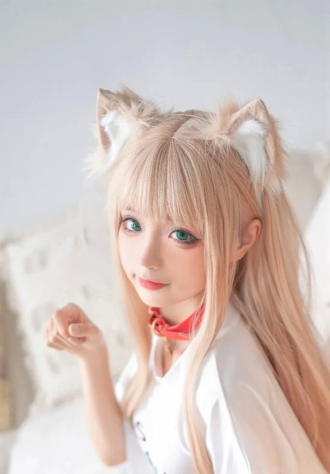 People 1079x1550 cat girl Chun Momo women cosplay Kinako Asian