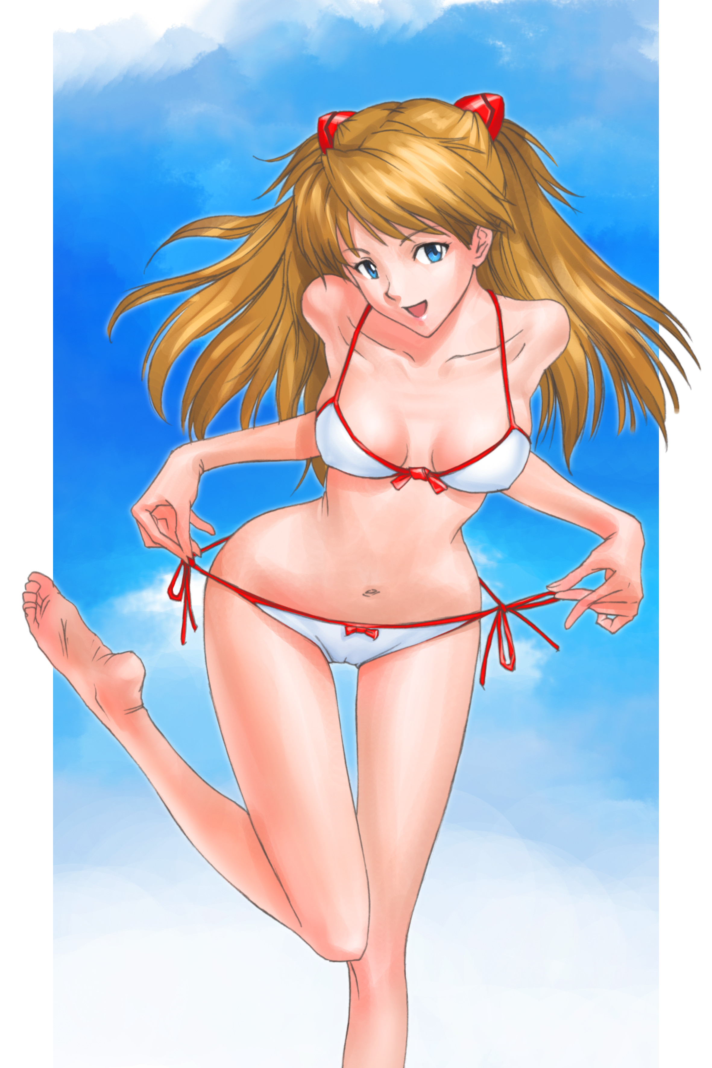 Asuka in bikini