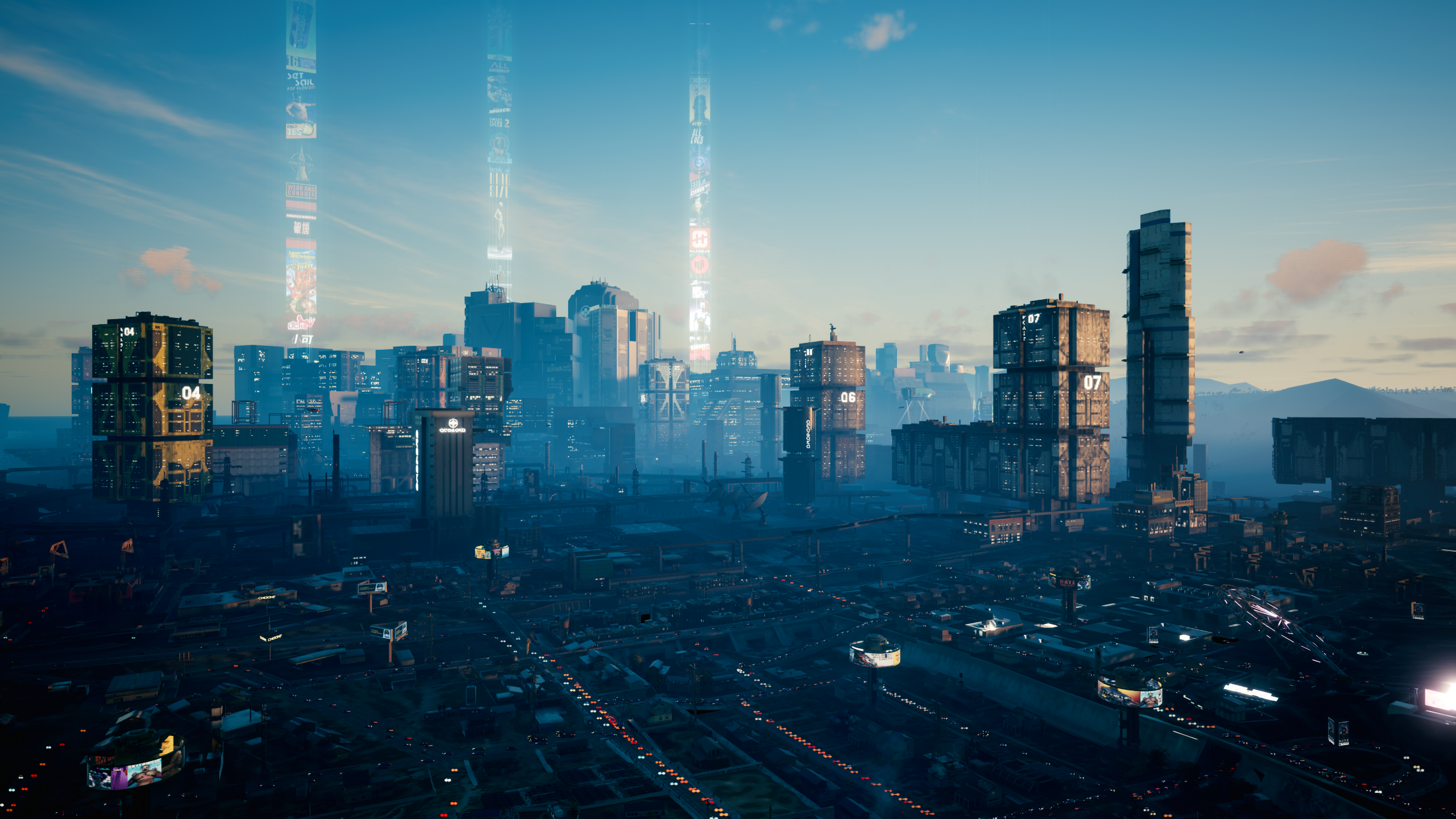 General 2560x1440 Cyberpunk 2077 cityscape city video games