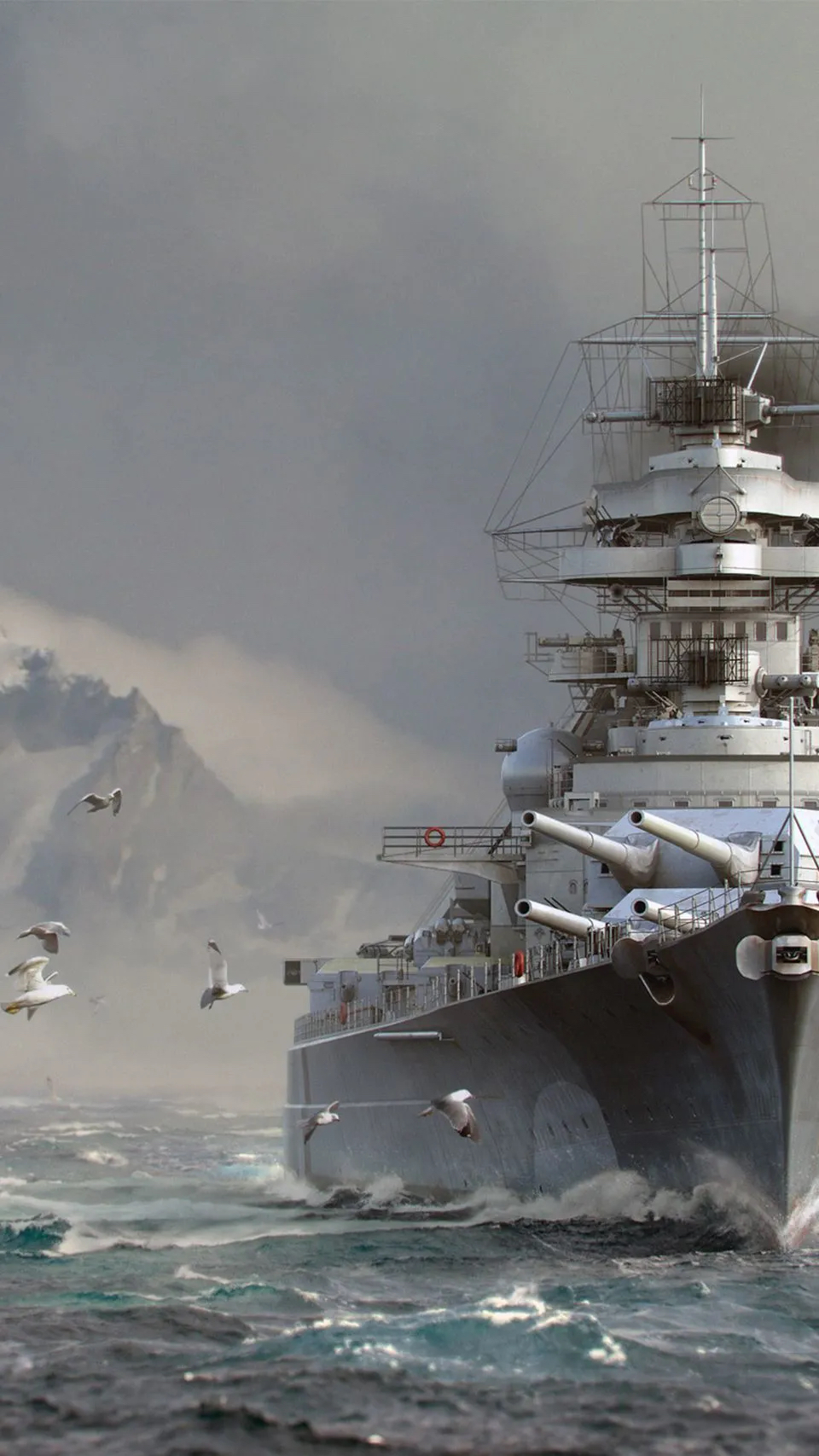 General 960x1707 Bismarck (ship) World of Warships  ship water