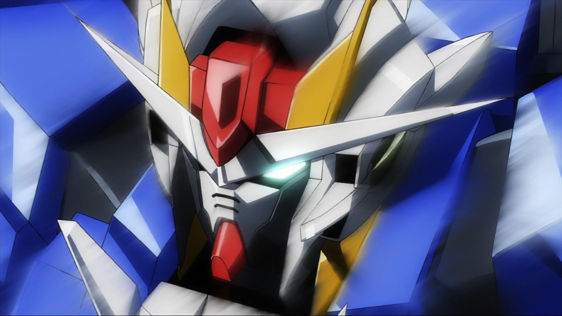 Anime 1920x1080 anime Anime screenshot Super Robot Taisen mechs Gundam Mobile Suit Gundam 00 00 Raiser artwork digital art