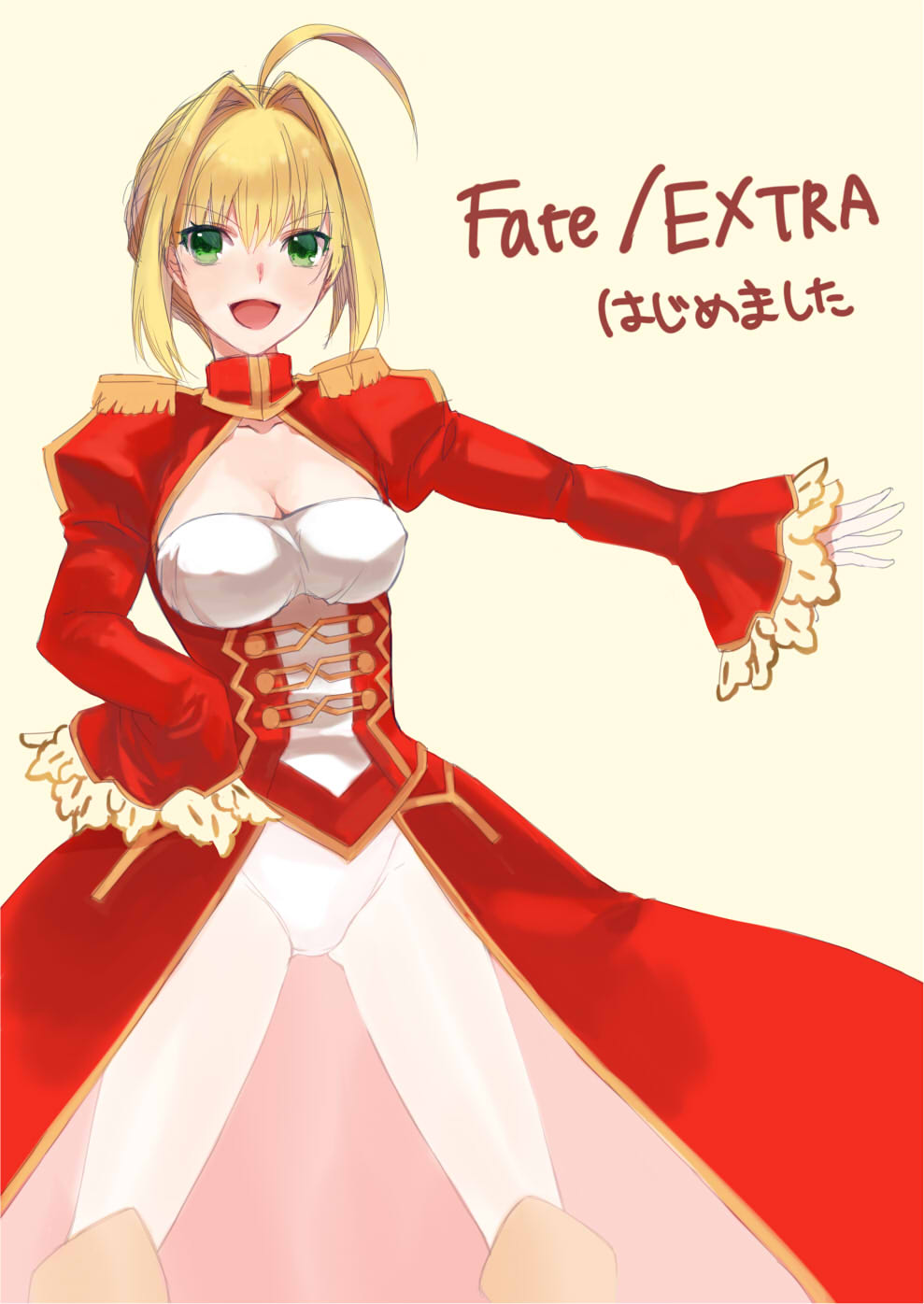 Anime 989x1396 anime anime girls Fate series Fate/Extra Fate/Extra CCC Fate/Grand Order Nero Claudius blonde long hair artwork digital art fan art
