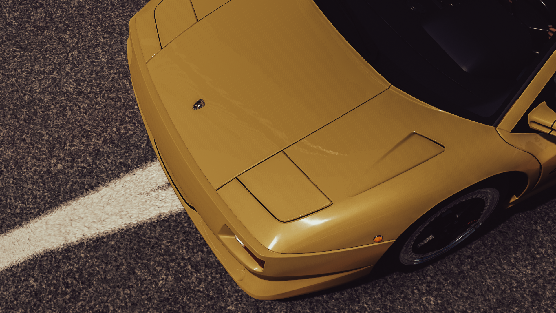 General 1920x1080 Forza Horizon 3 Lamborghini Diablo Sv video games yellow cars Lamborghini car