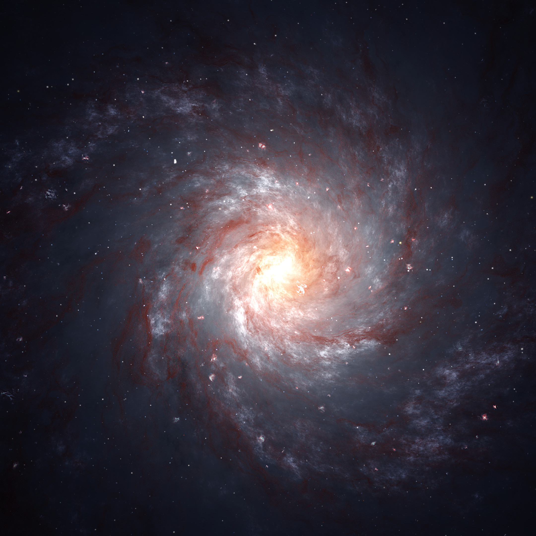 General 2160x2160 galaxy universe space