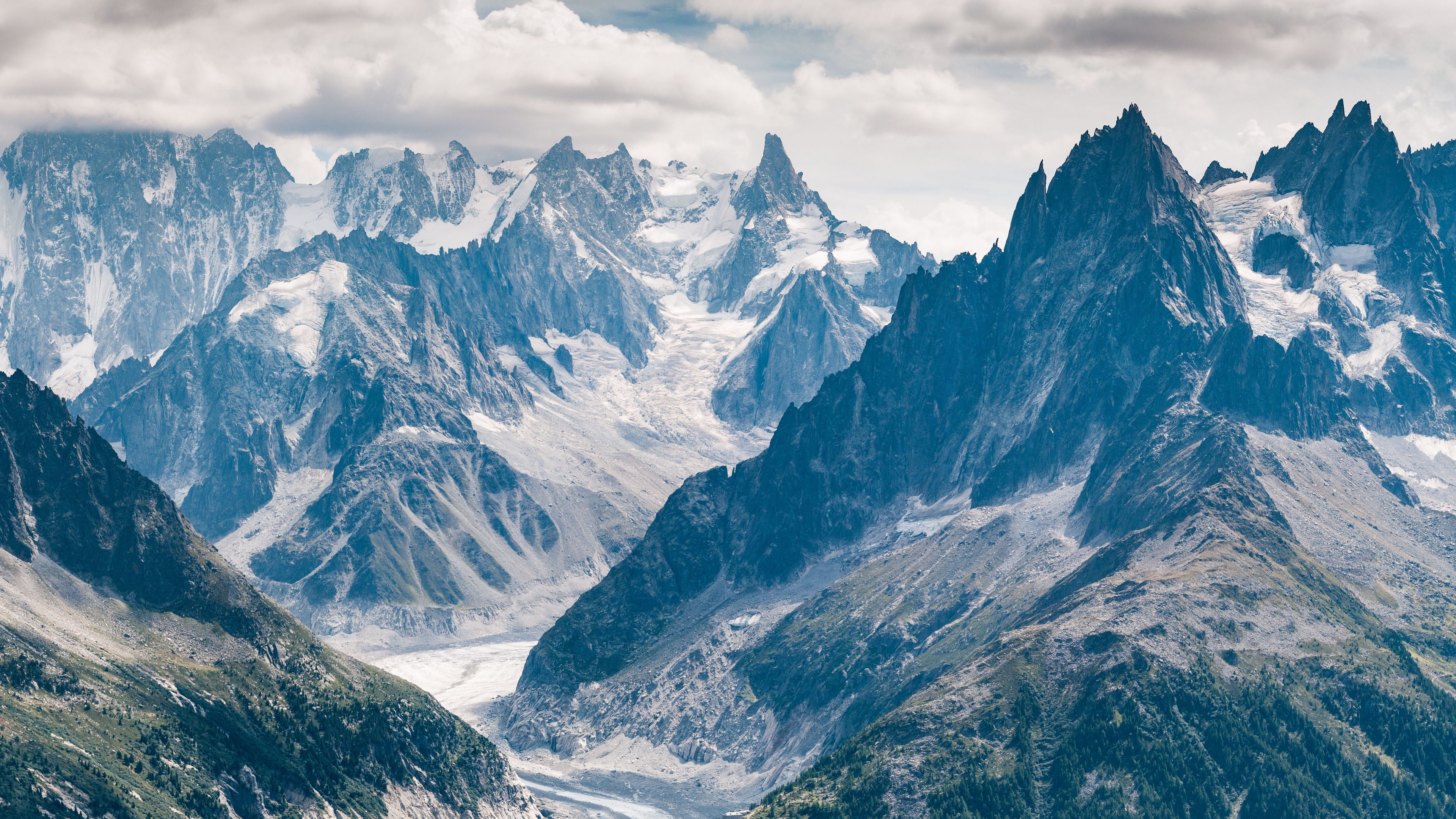 General 3840x2160 Chamonix Mont Blanc France landscape mountains nature