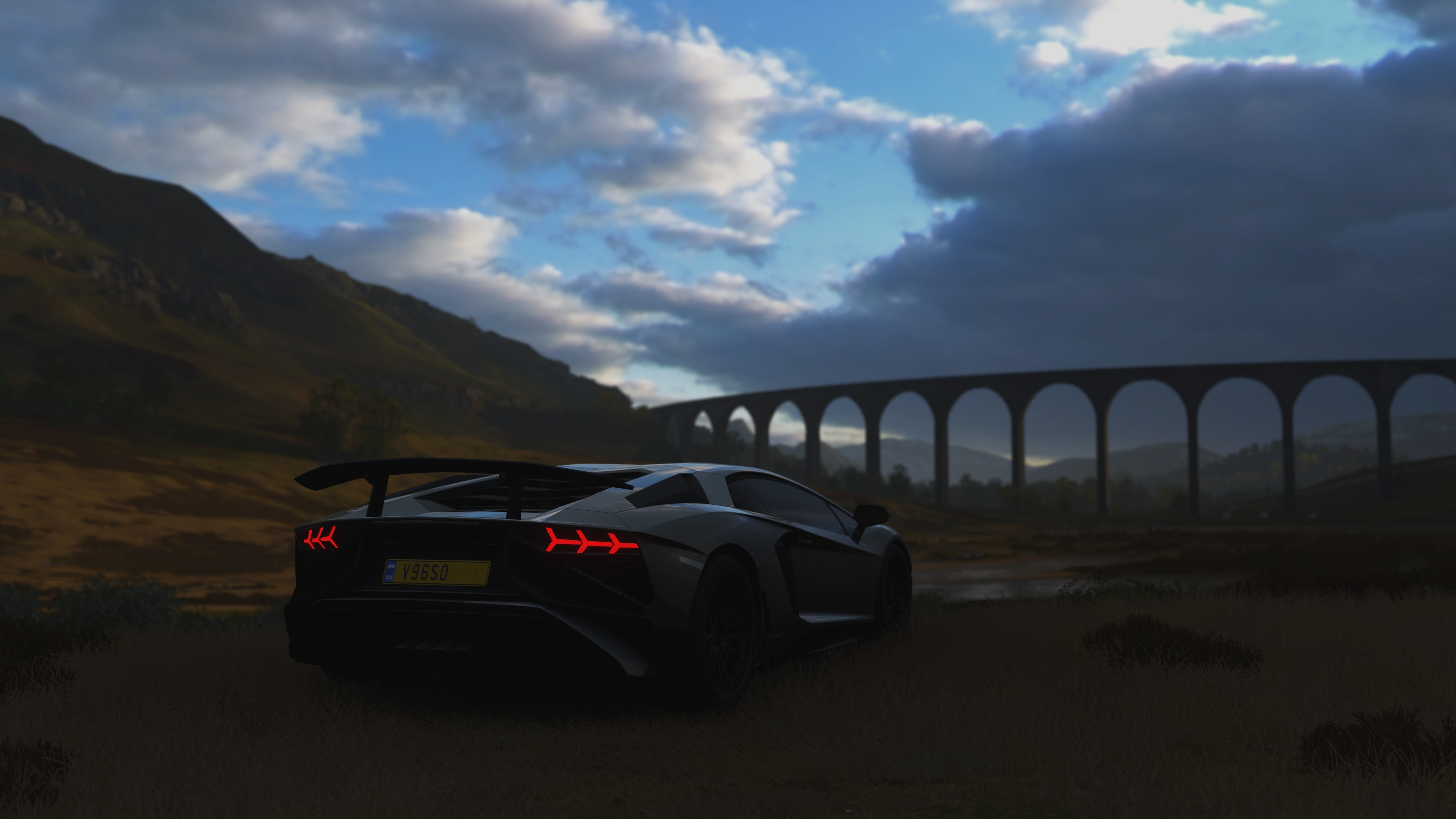 General 3840x2160 Forza Horizon 4 Lamborghini Aventador video games car vehicle Lamborghini