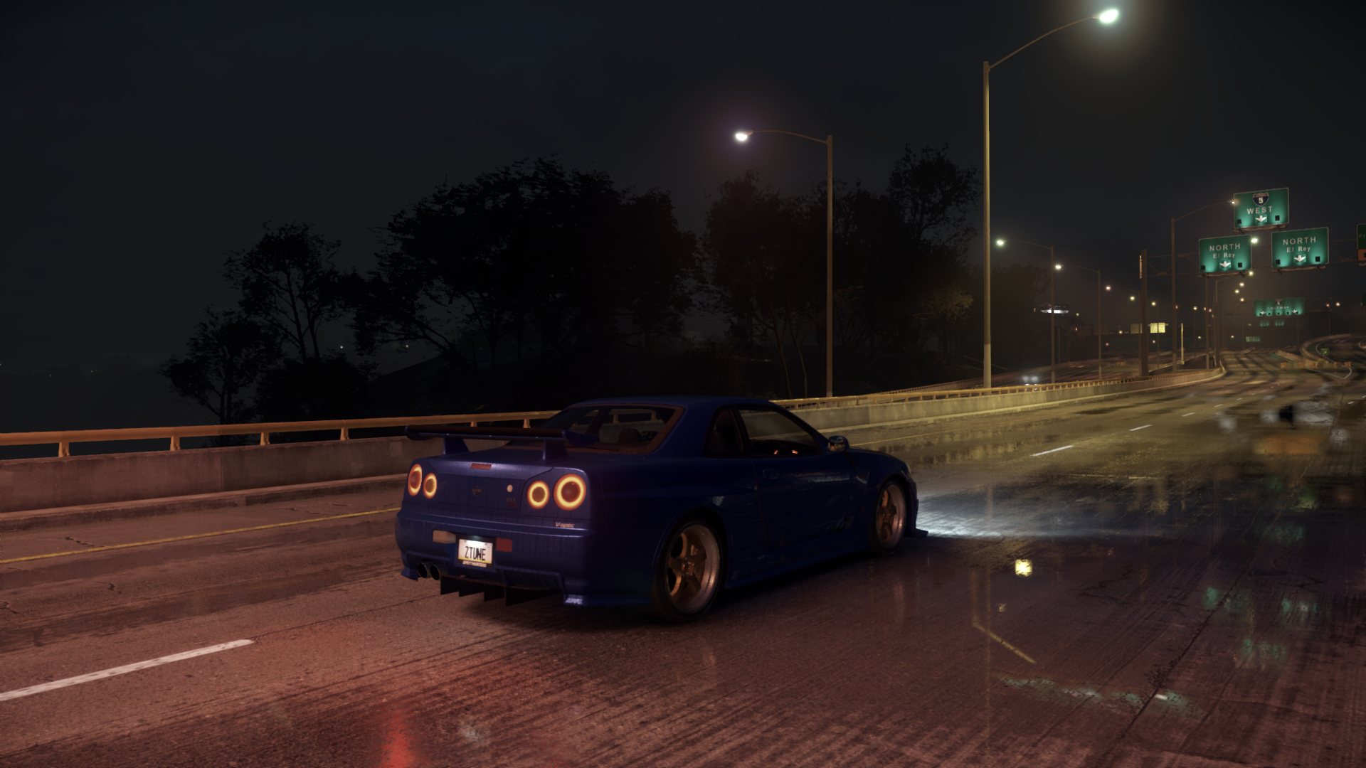 General 1920x1080 Need for Speed 2015 Need for Speed car night screen shot Nissan vehicle Nissan Skyline Nissan Skyline R34 Japanese cars video games Electronic Arts