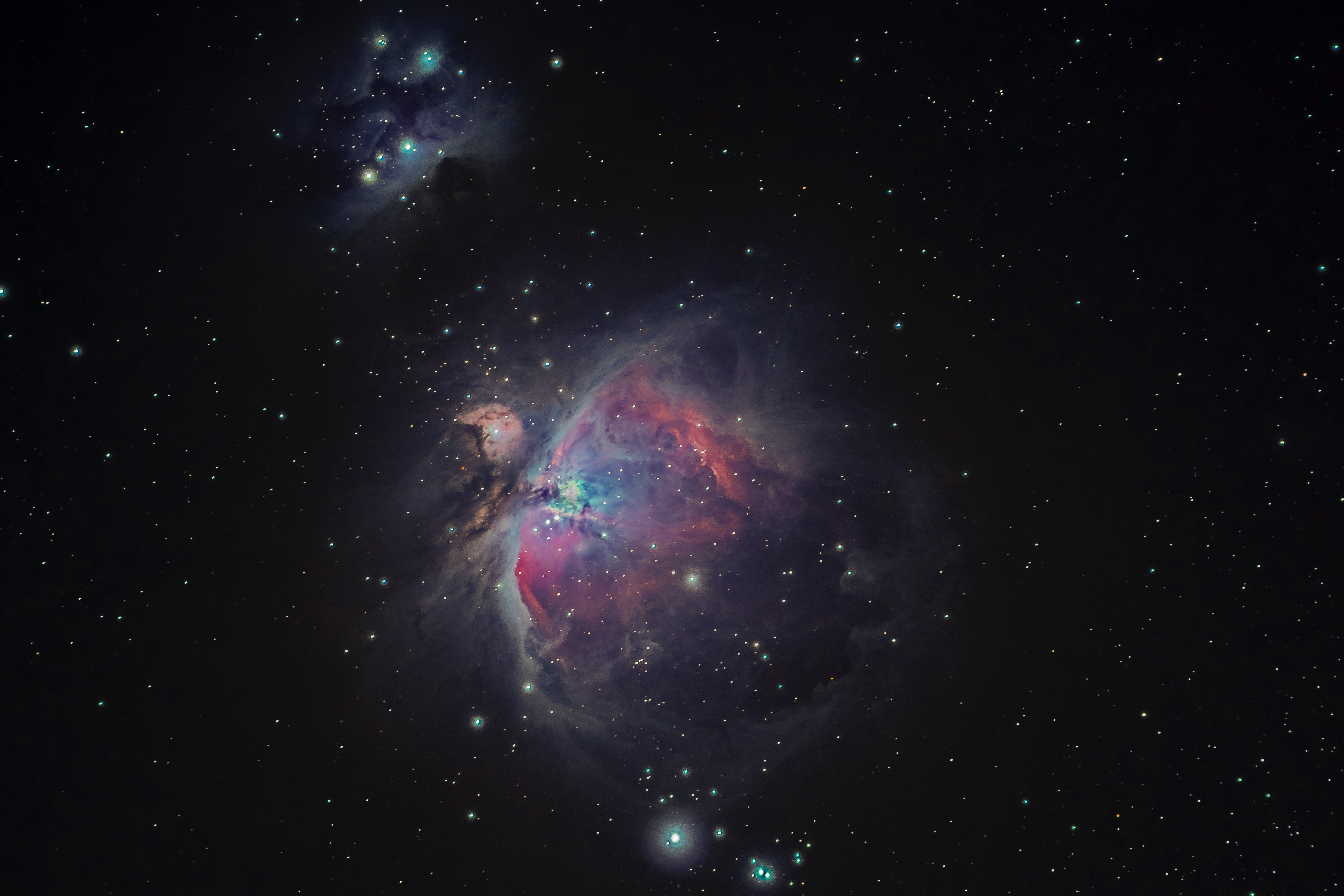 General 4155x2770 nebula space stars universe Orion