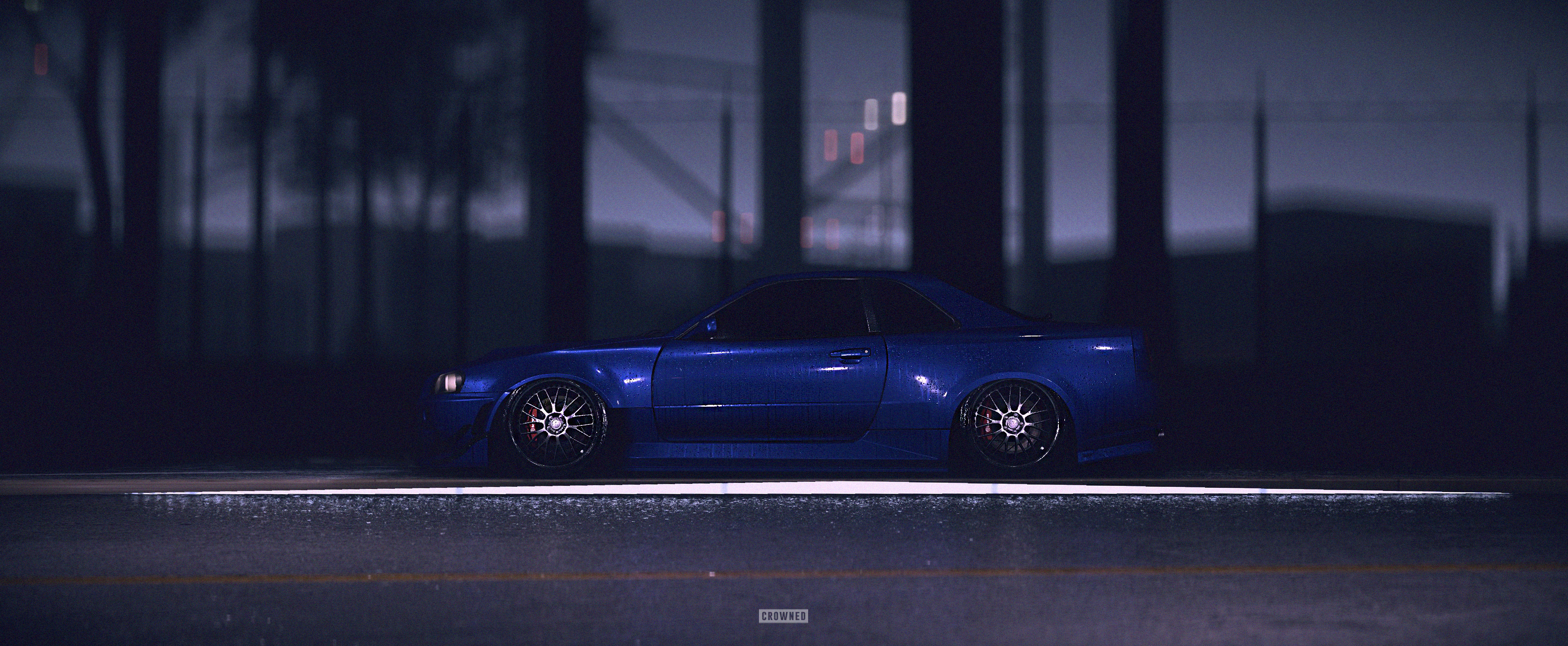 General 3440x1417 CROWNED Need for Speed Nissan Skyline R34 Nissan Skyline Nissan car
