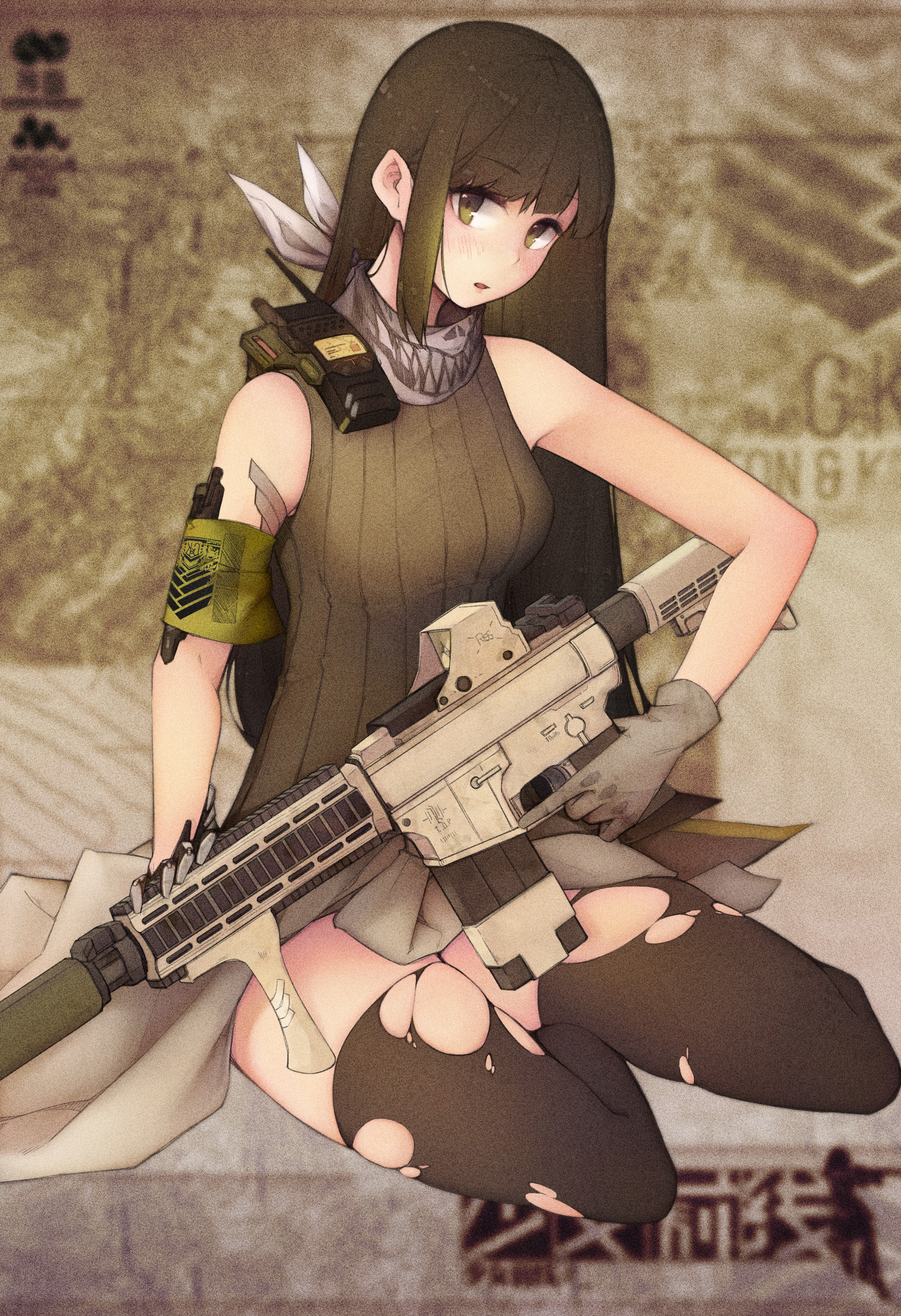Anime 2053x3000 anime Girls Frontline gun girls with guns M4A1 (Girls Frontline)