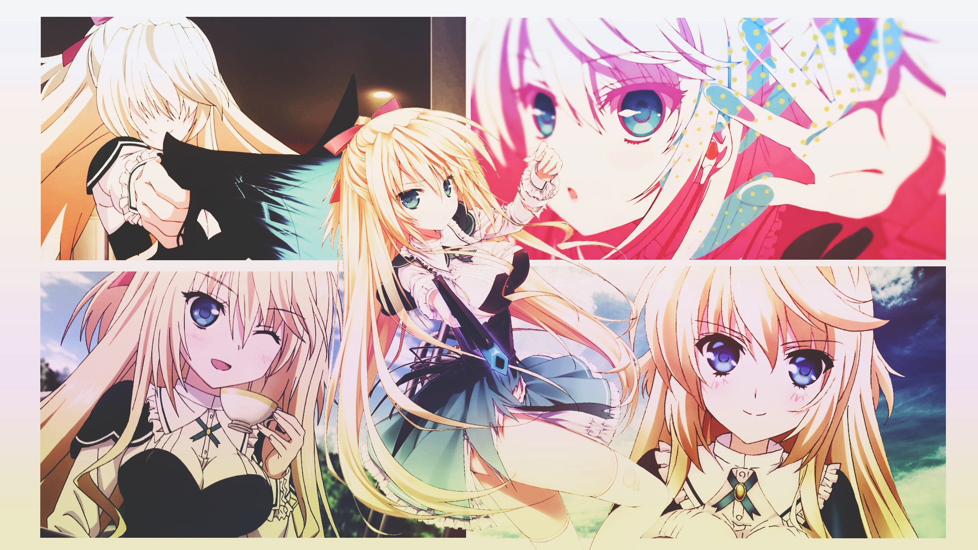 Anime 1920x1080 Absolute Duo  anime girls Bristol Lilith