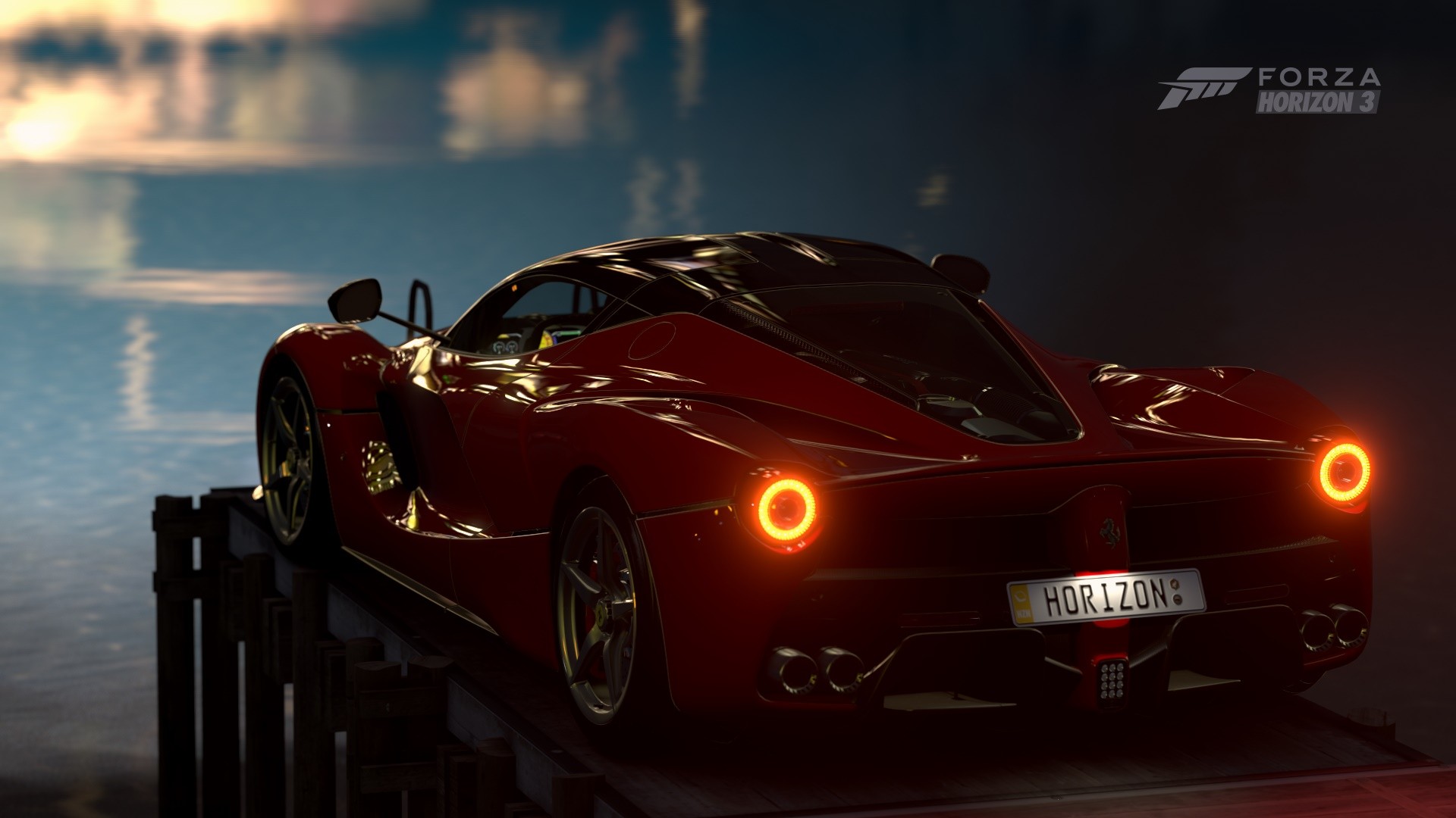 General 1920x1080 Forza Horizon 3 video games Ferrari Turn 10 Studios red cars supercars vehicle car