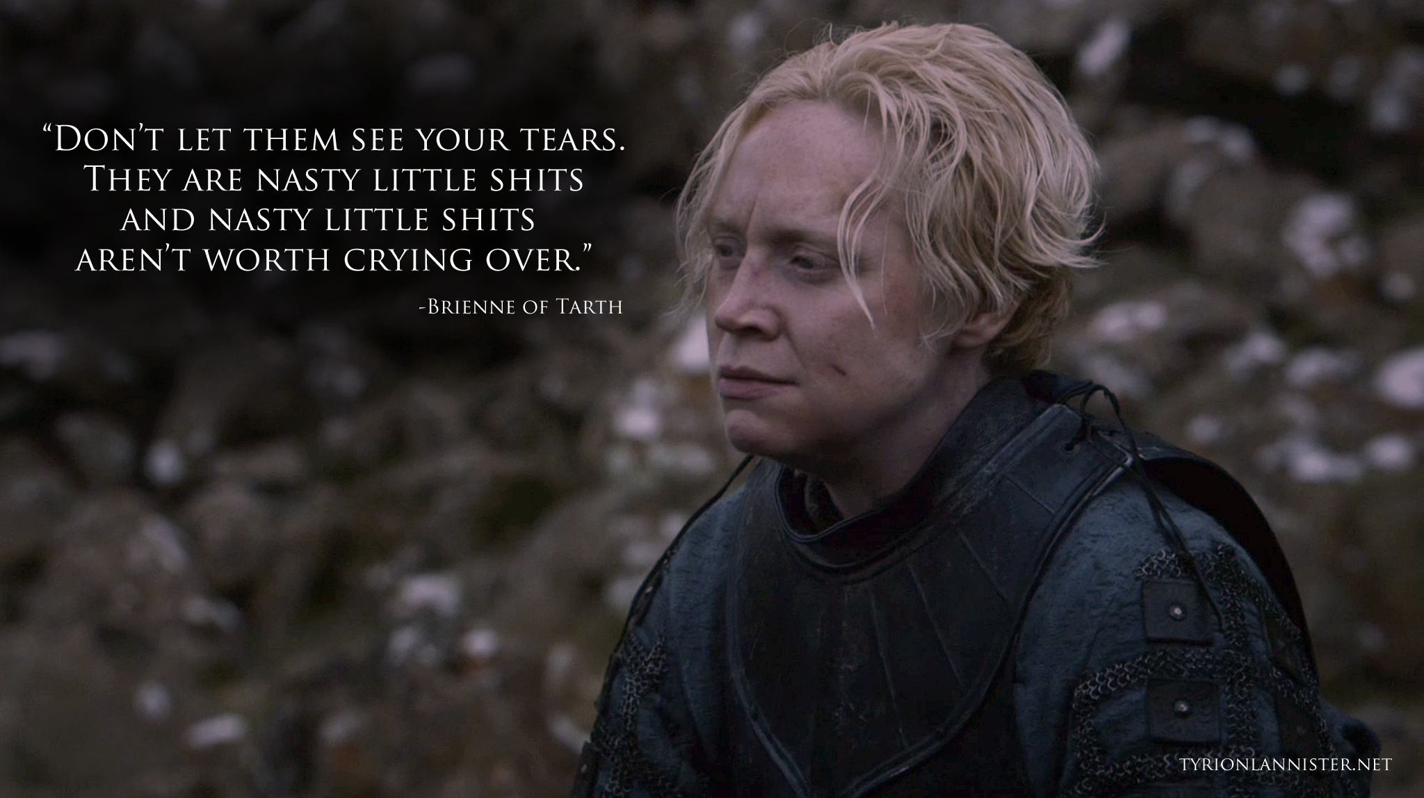 People 2048x1148 Gwendoline Christie brienne of tarth quote A Song of Ice and Fire