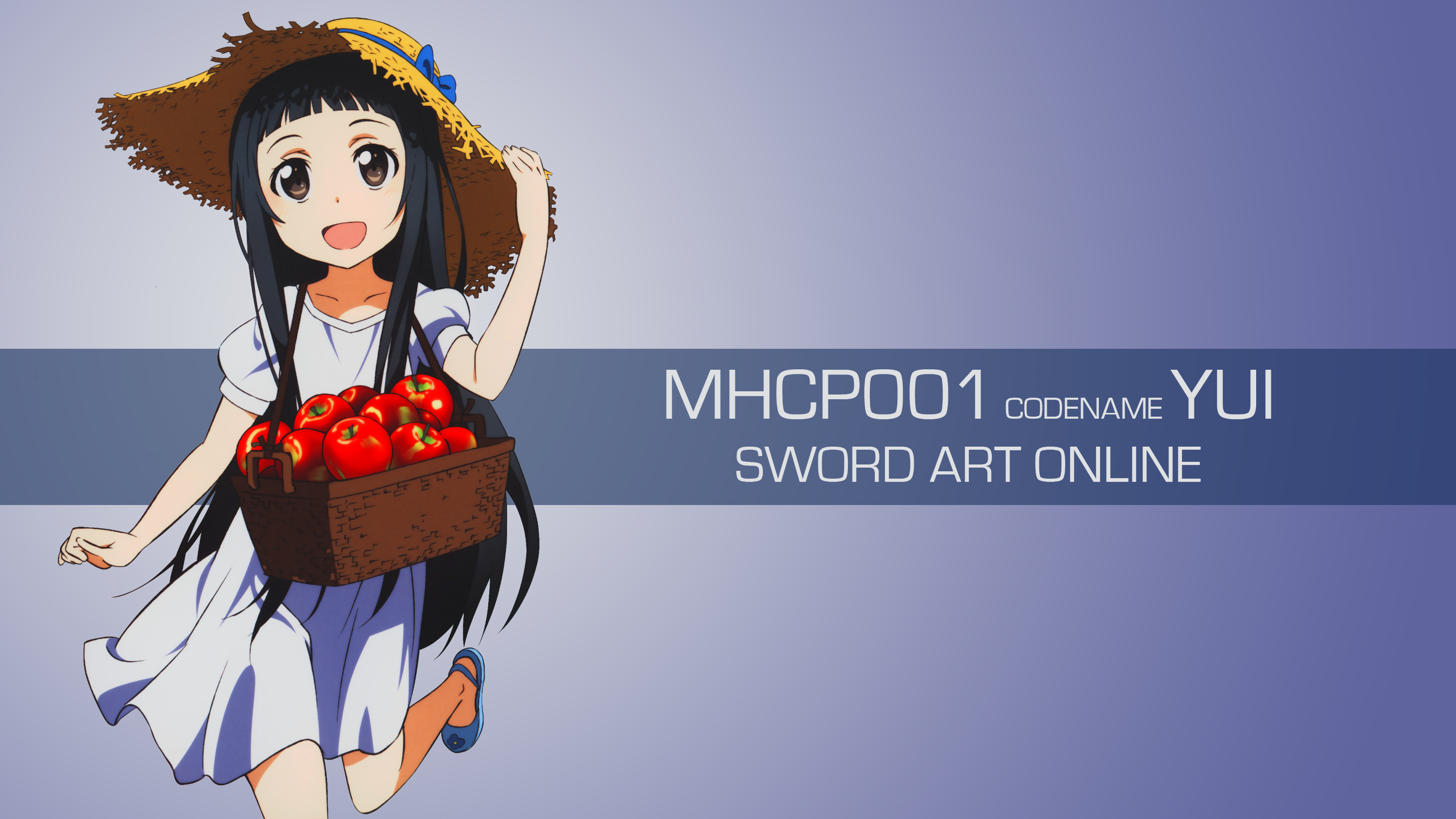 Anime 3840x2160 Sword Art Online anime girls Yui-MHCP001